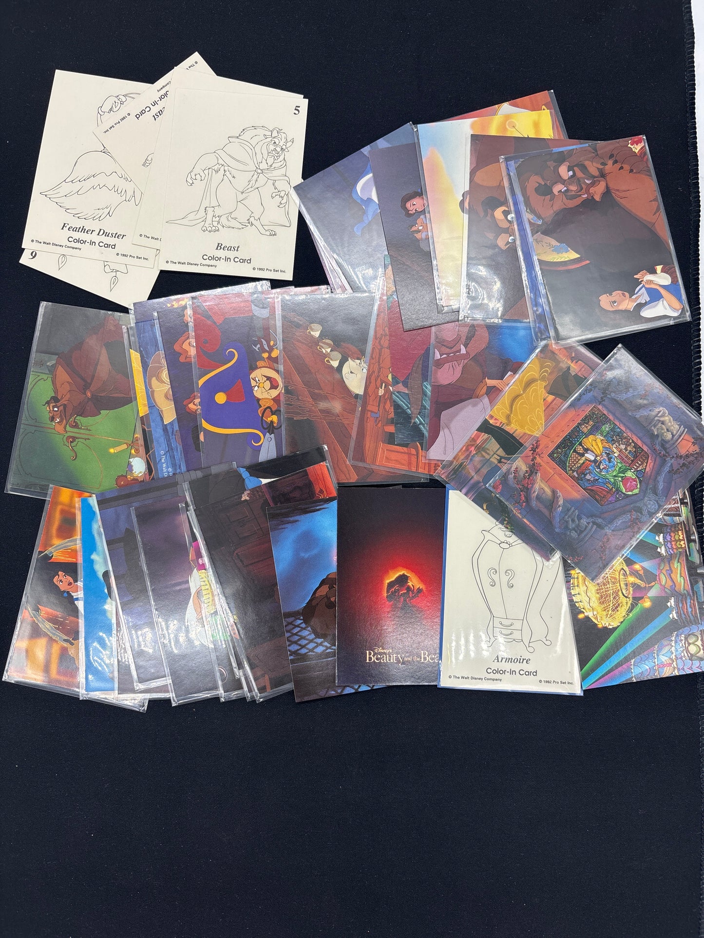 Auction Lot 103: Skybox Beauty And the Beast Card Lot 1 Conditions Vary