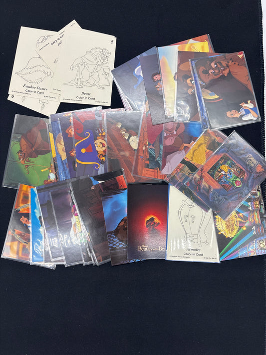 Auction Lot 103: Skybox Beauty And the Beast Card Lot 1 Conditions Vary