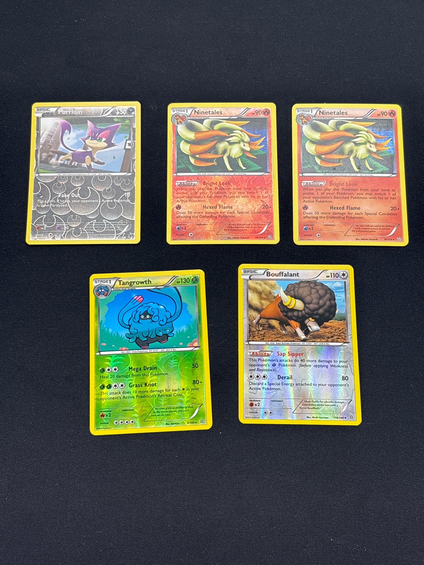 Auction Lot 69: Pokemon Reverse Holo Card Lot 9 Conditions Vary