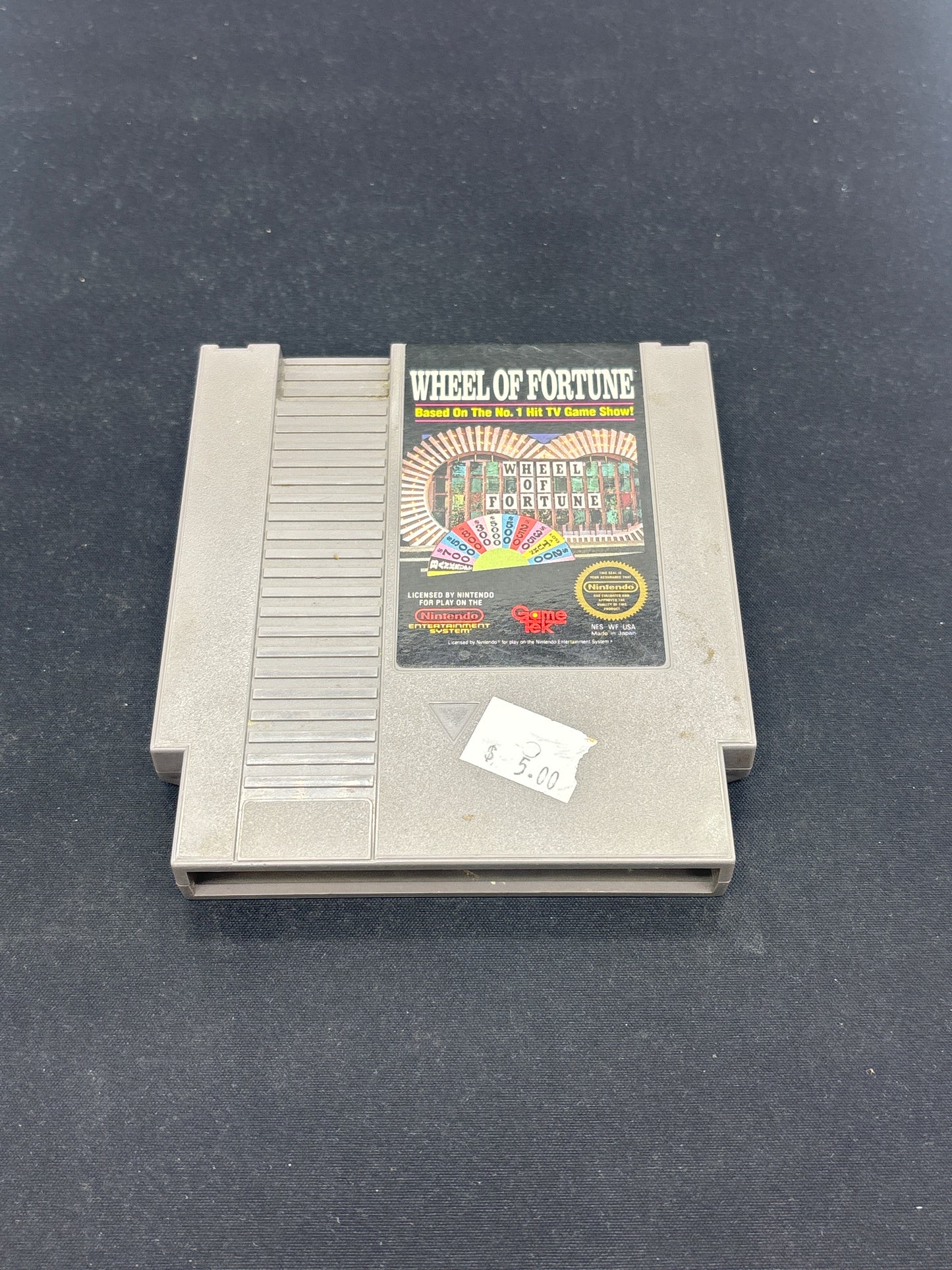 Auction Lot 123: NES Video Game Wheel of Fortune Loose