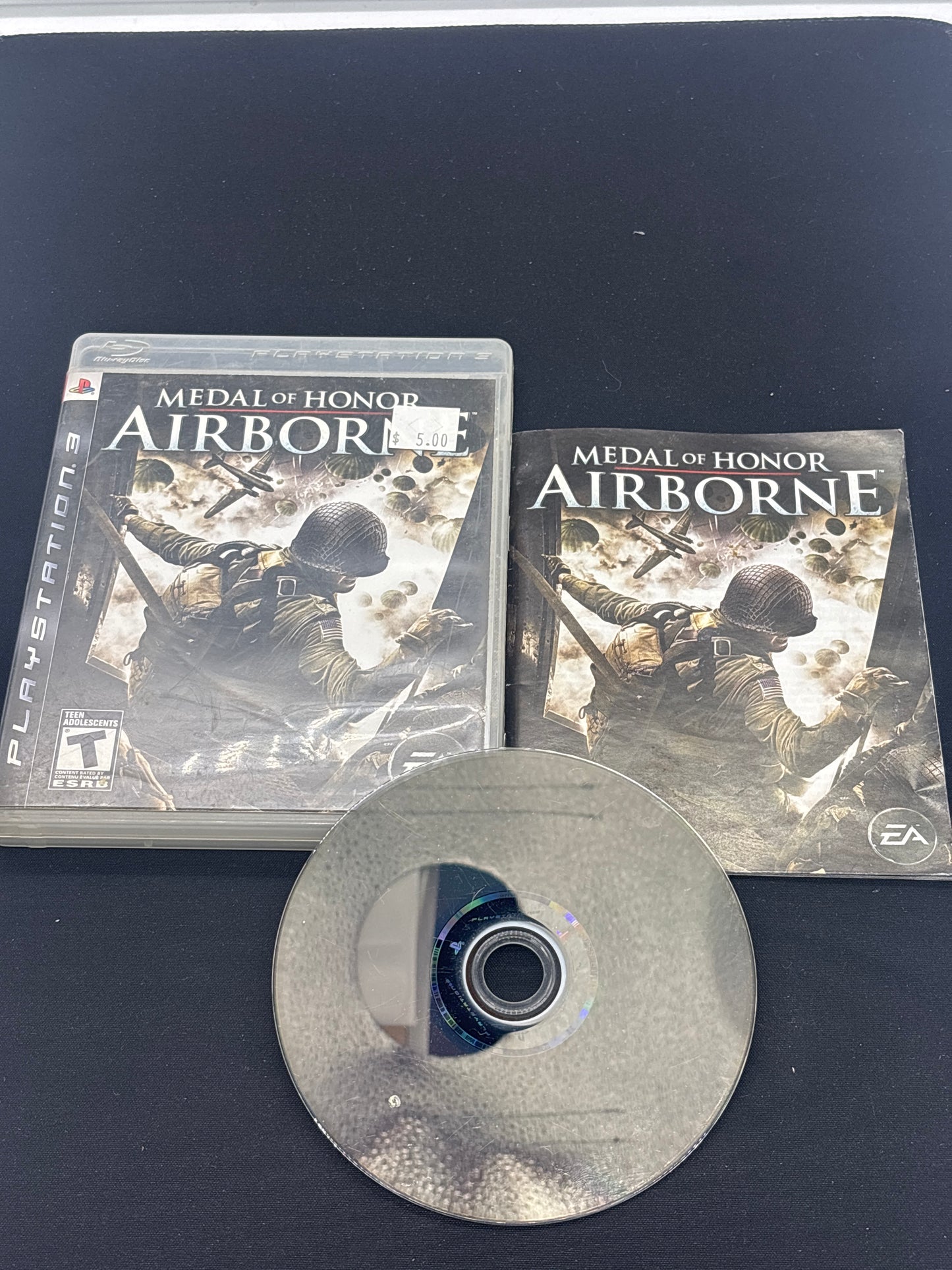 Auction Lot 88: PlayStation 3 Medal of Honor Airborne With Case & Disc