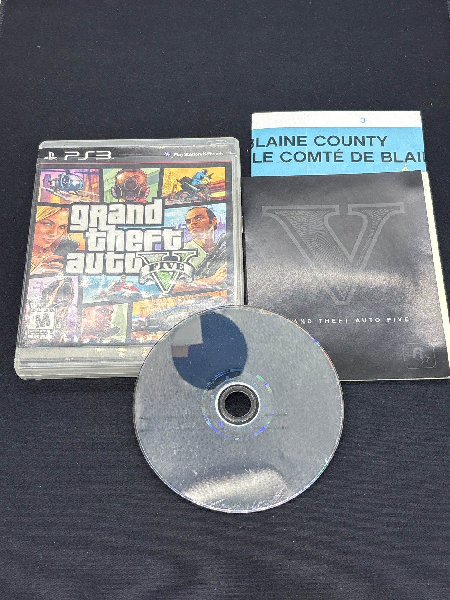 Auction Lot 120: Grand Theft Auto 5  Video Game PlayStation 3 CIB