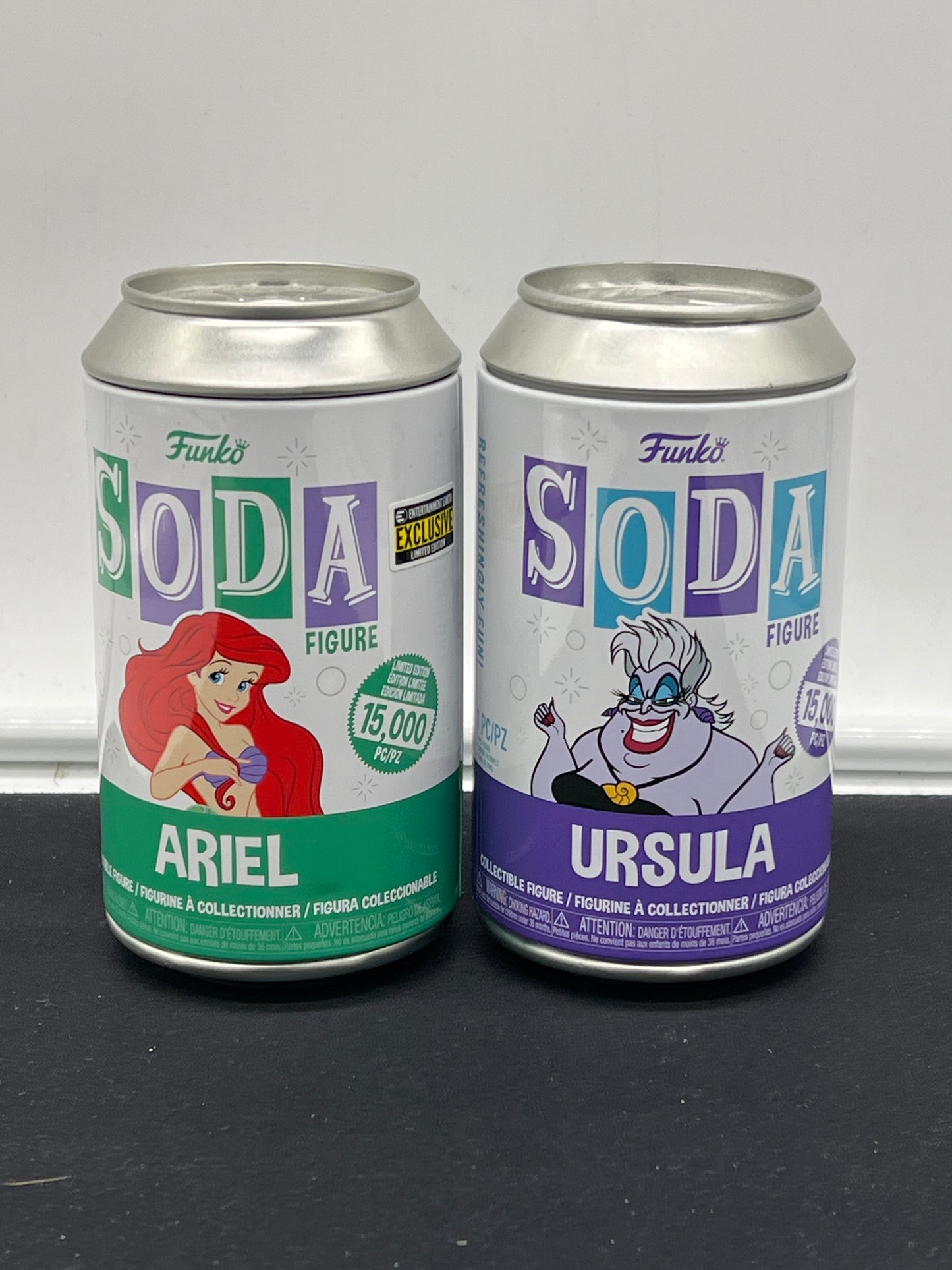 Auction Lot 41: Funko Soda Lot of 2 Ariel & Ursula