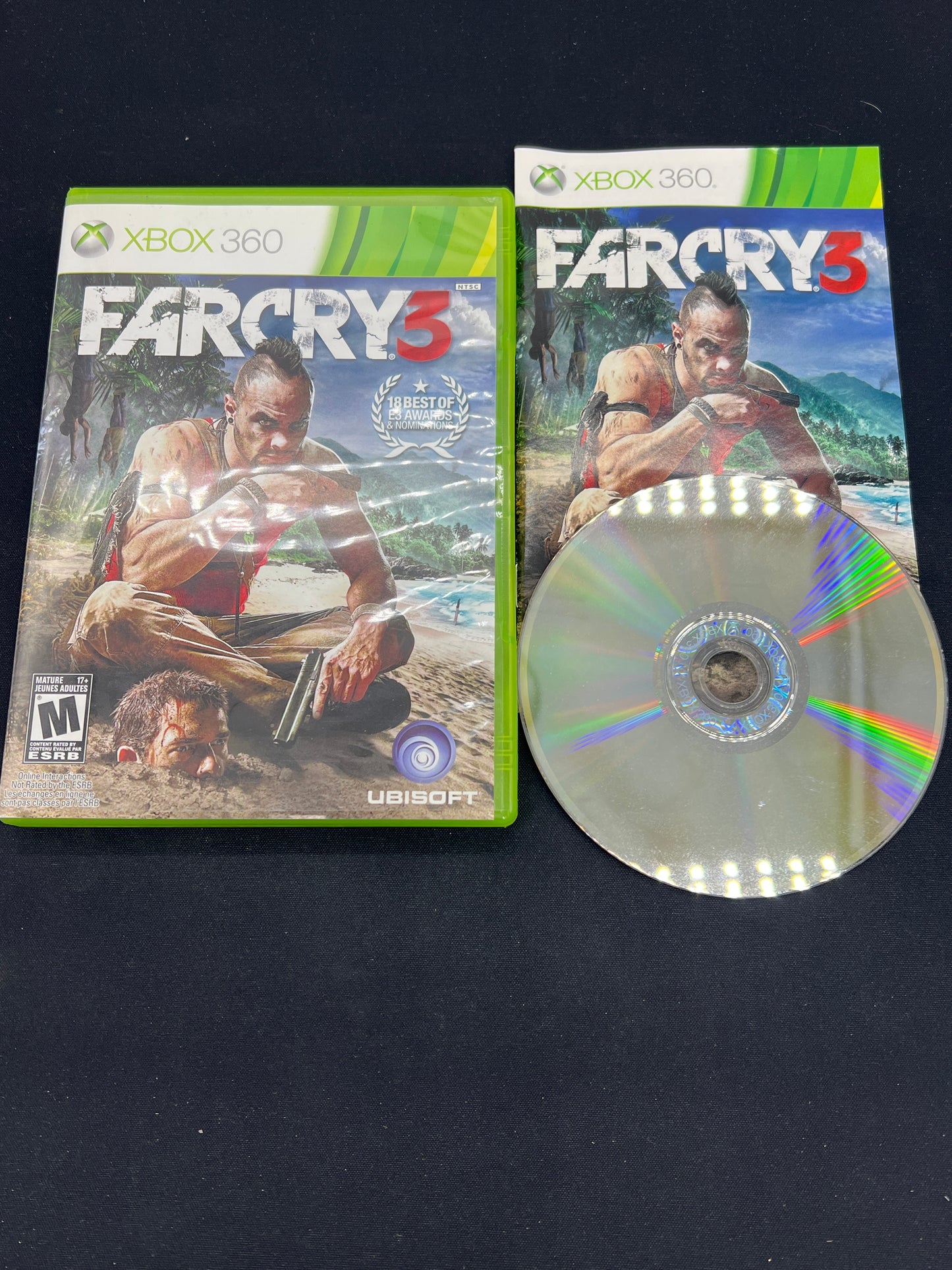 Auction Lot 19: XBOX 360 Video Game Farycry 3 CIB