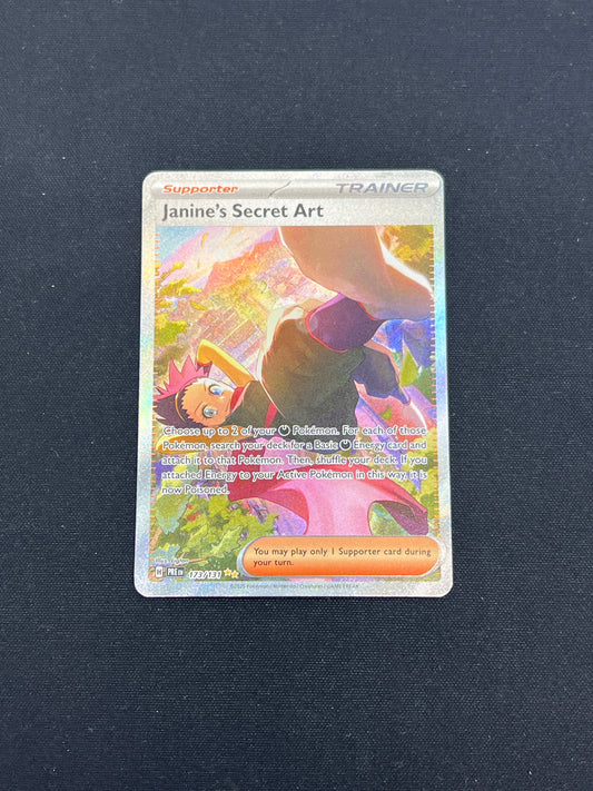 Auction Lot 324: Pokemon Cards Janine's Secret Art SIR Prismatic Evolutions Condition Vary