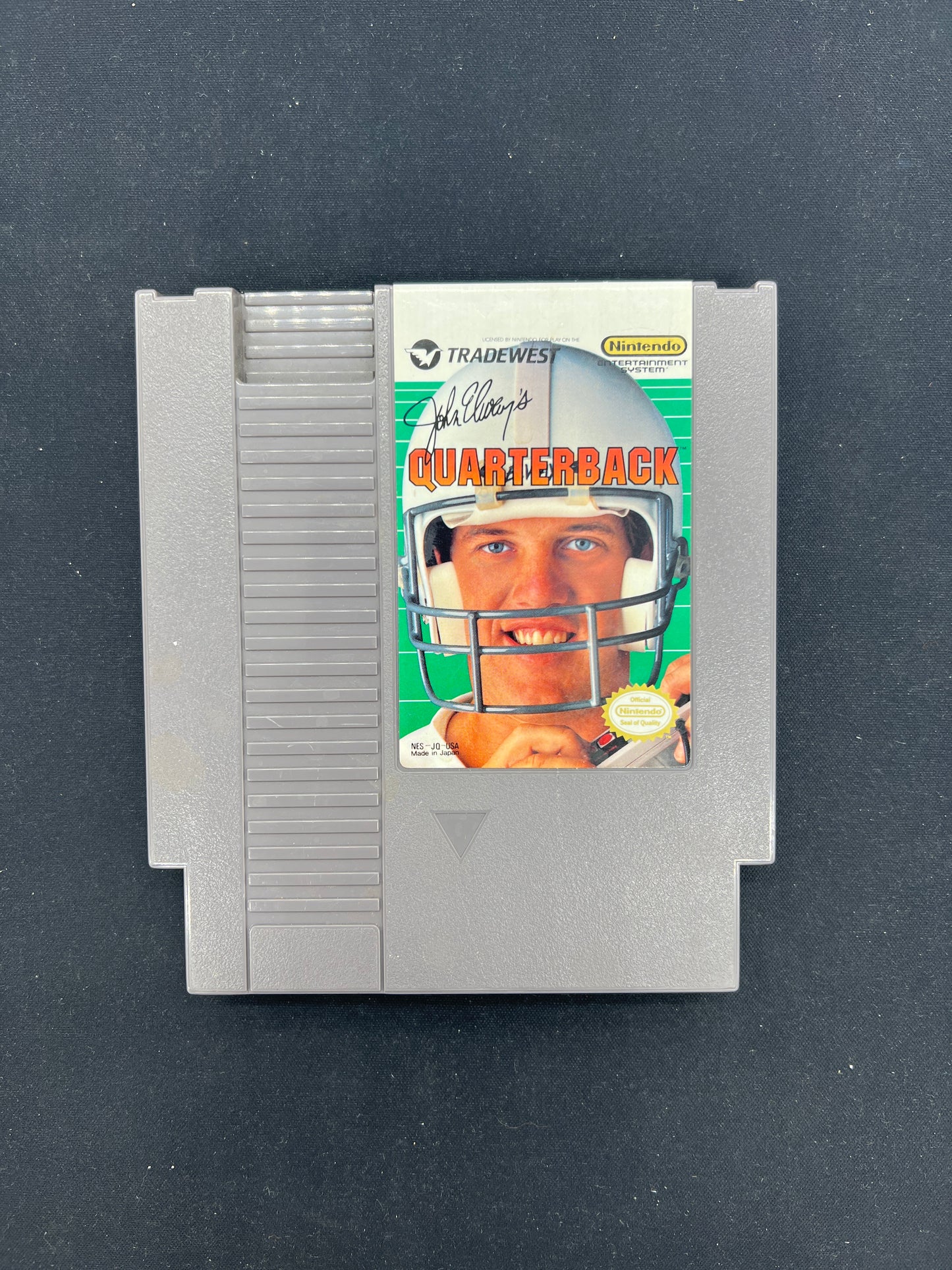 Auction Lot 28: NES Video Game John Elway's Quarterback