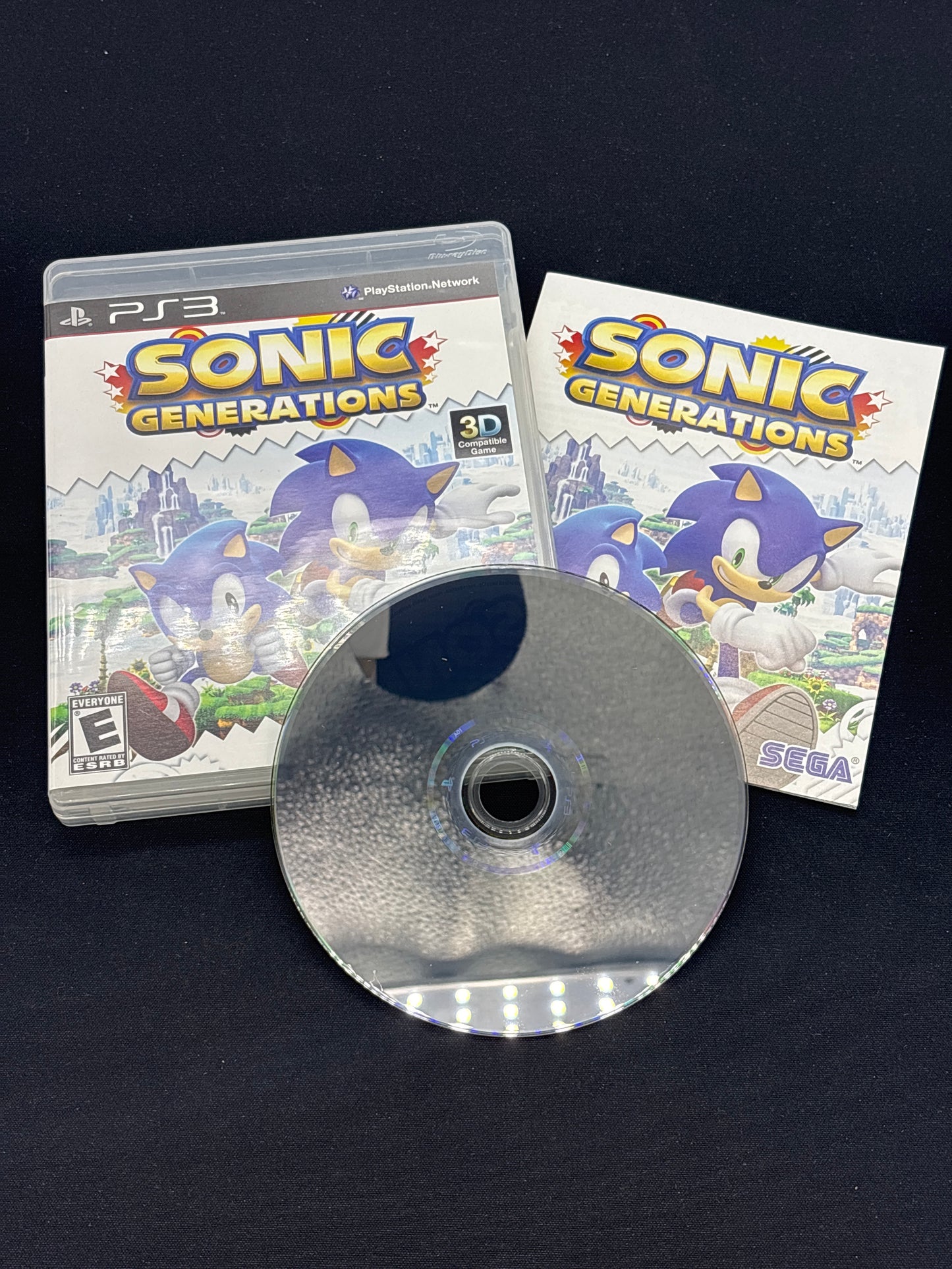 Auction Lot 138: PlayStation 3 Sonic Generations Video Game CIB