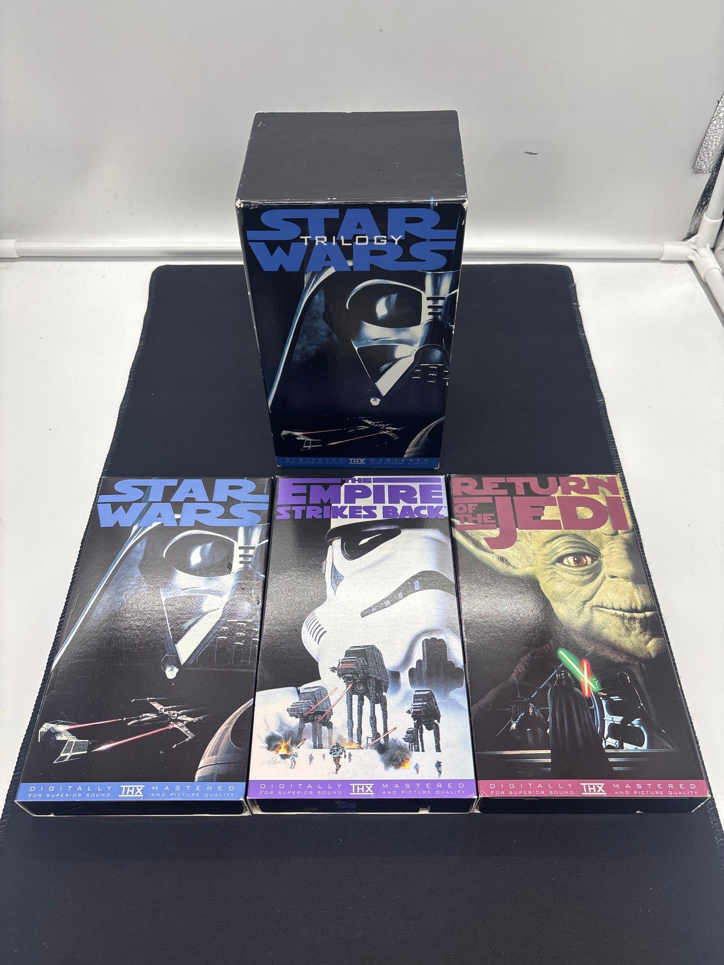 Auction Lot 416: Star Wars Original Trilogy VHS Set