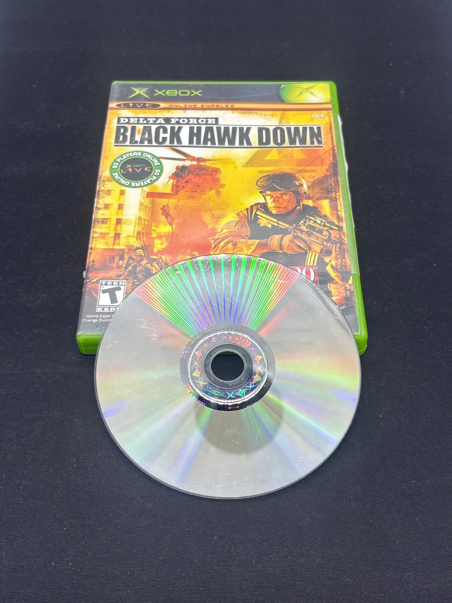 Auction Lot 113: XBOX Video Game Black Hawk Down