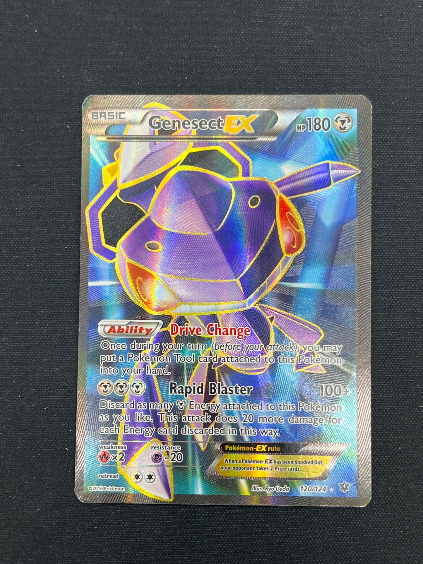 Auction Lot 131: Pokemon Cards Genesect EX Full Art Fates Collide Condition Vary