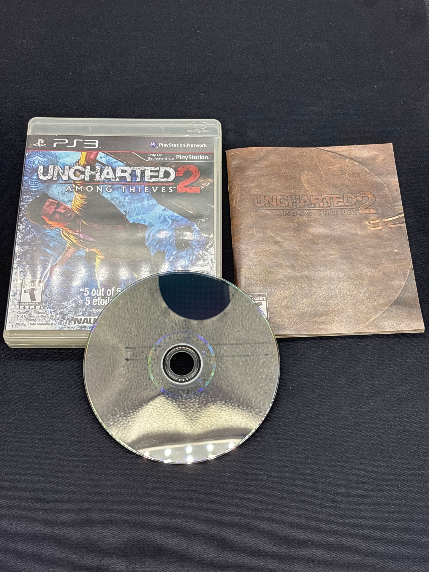 Auction Lot 70: Uncharted 2 Video Game PlayStation 3 CIB