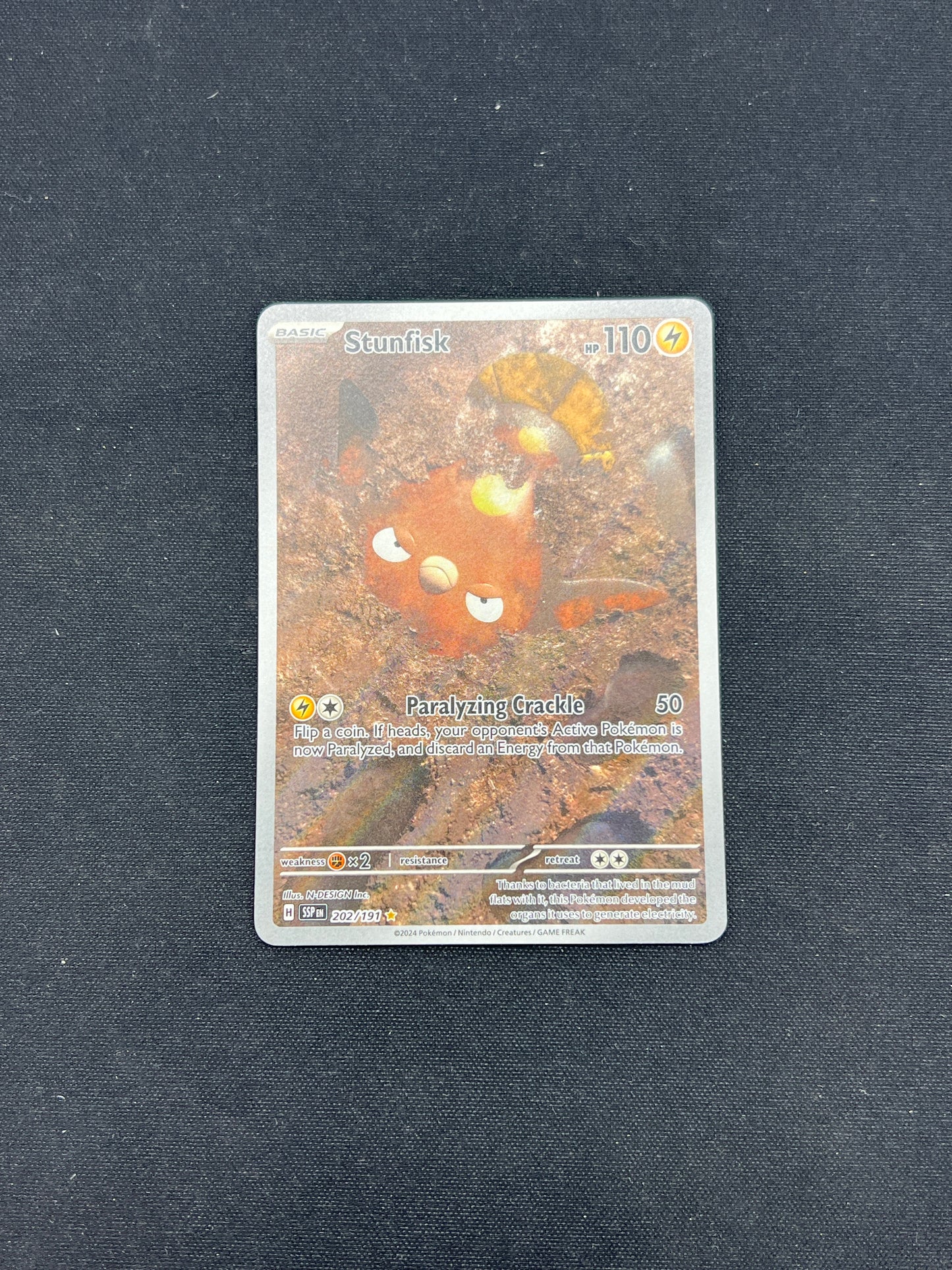 Auction Lot 271: Pokemon Cards Stunfisk Surging Sparks Conditions Vary