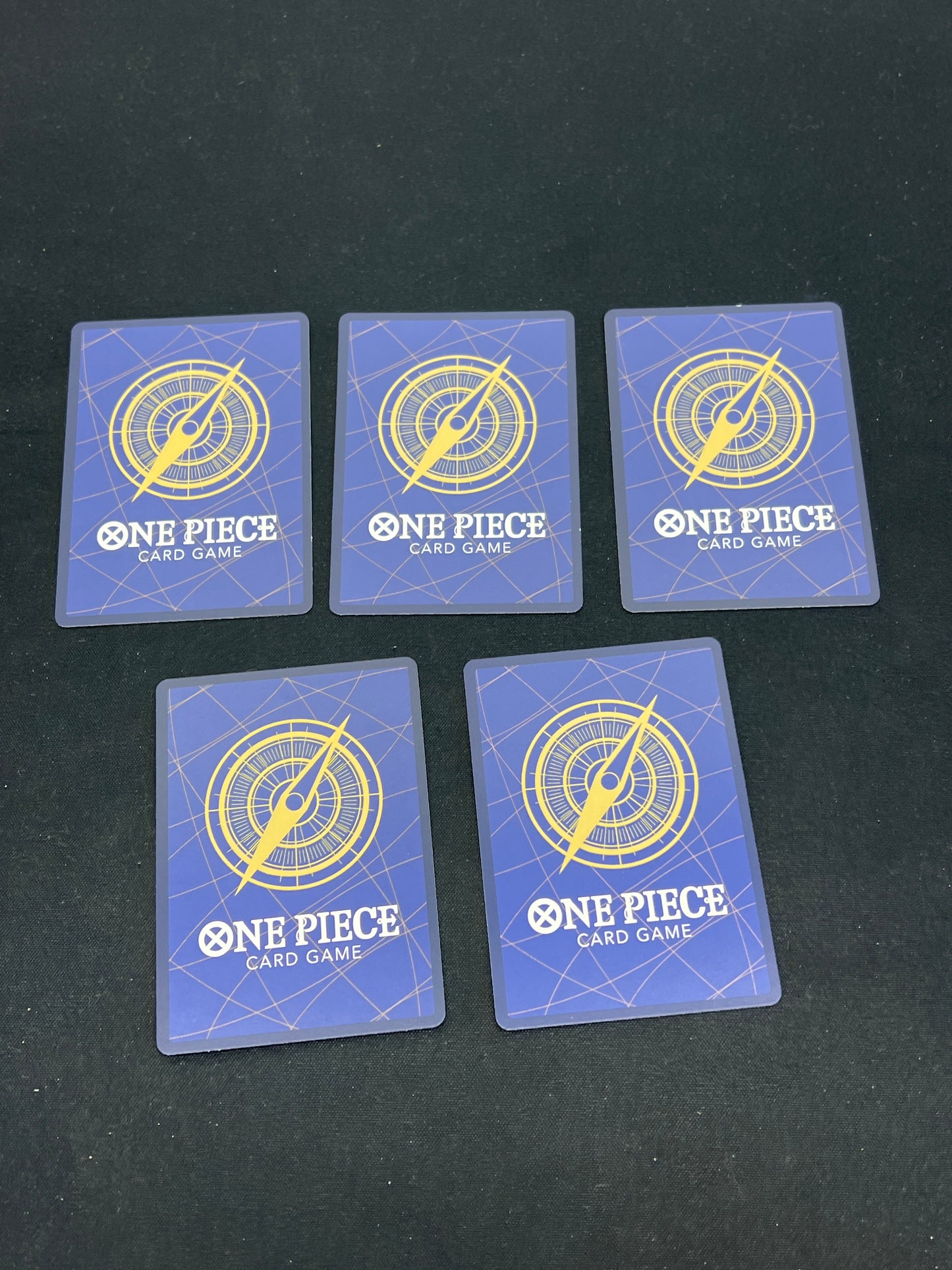 Auction Lot 122: One Piece TCG Lot of 5 Holo Cards Conditions Vary