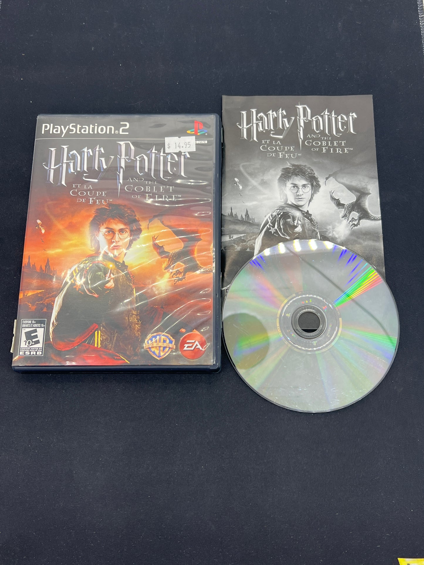 Auction Lot 179: PlayStation 2 Video Game Harry Potter And the Goblet of Fire CIB