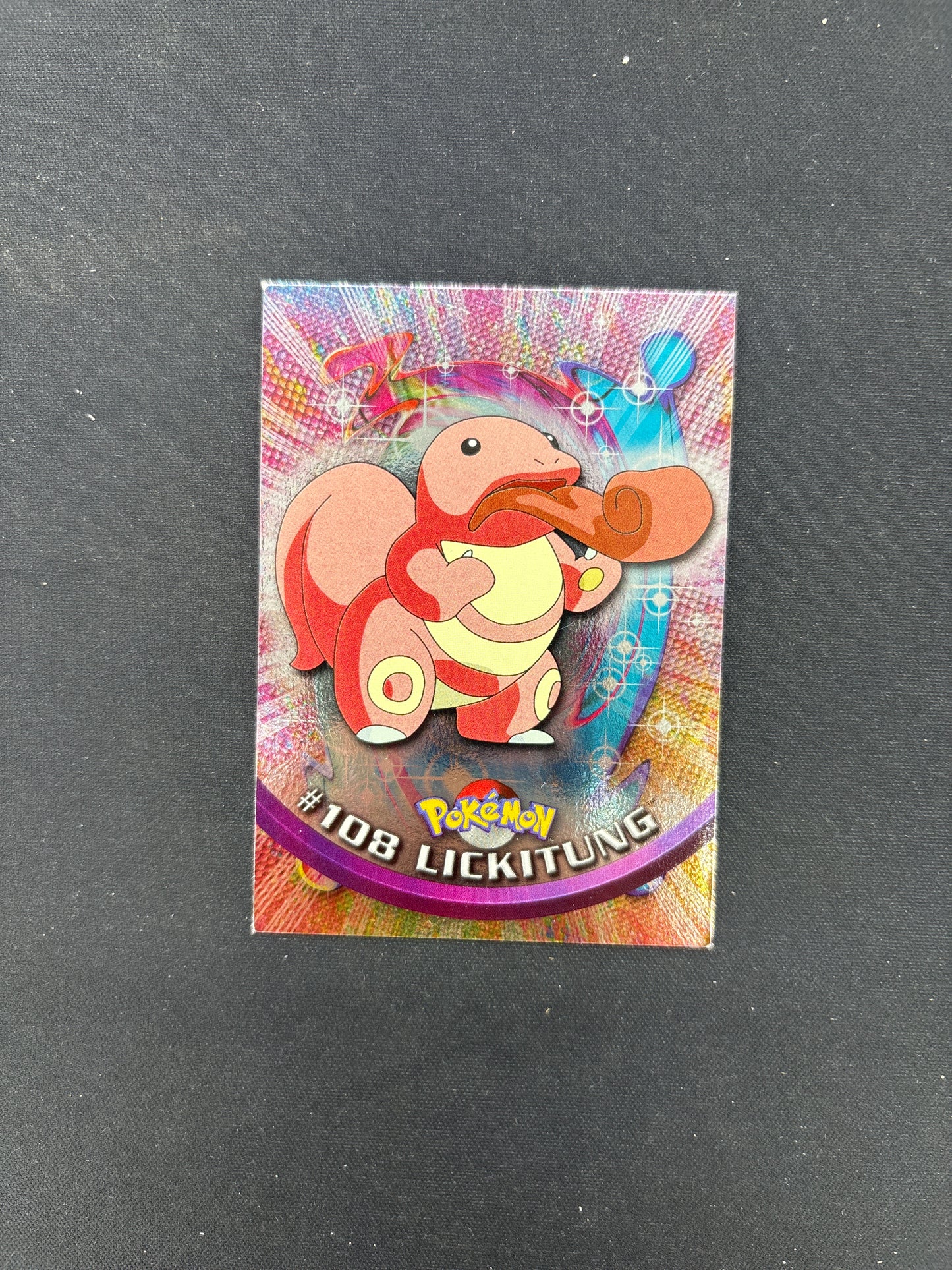 Auction Lot 201: Pokemon Card Lickitung Topps TV 2000 Conditions Vary