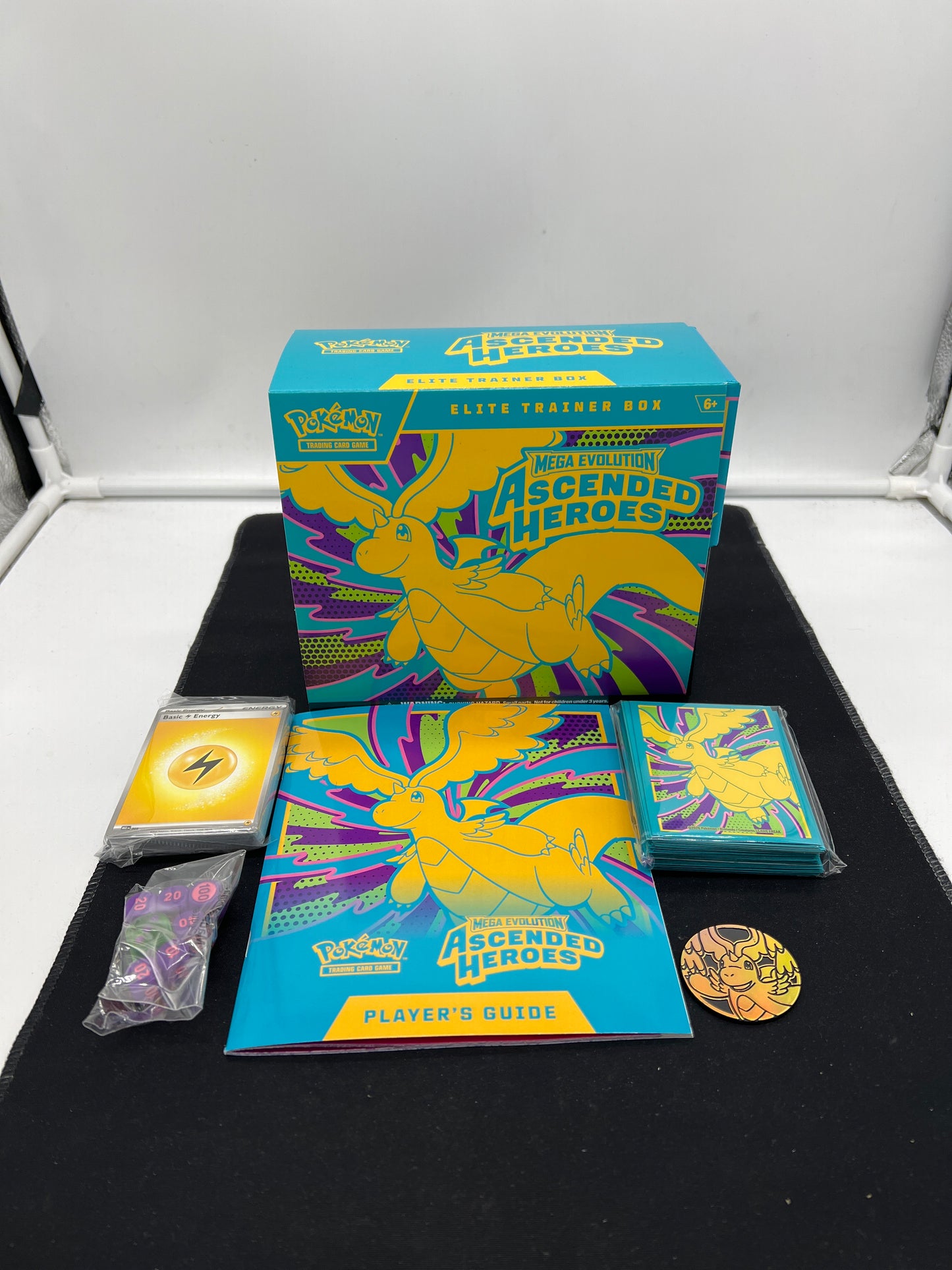 Auction Lot 14: Pokemon Asdcended Heroes EMPTY ETB With Accessories
