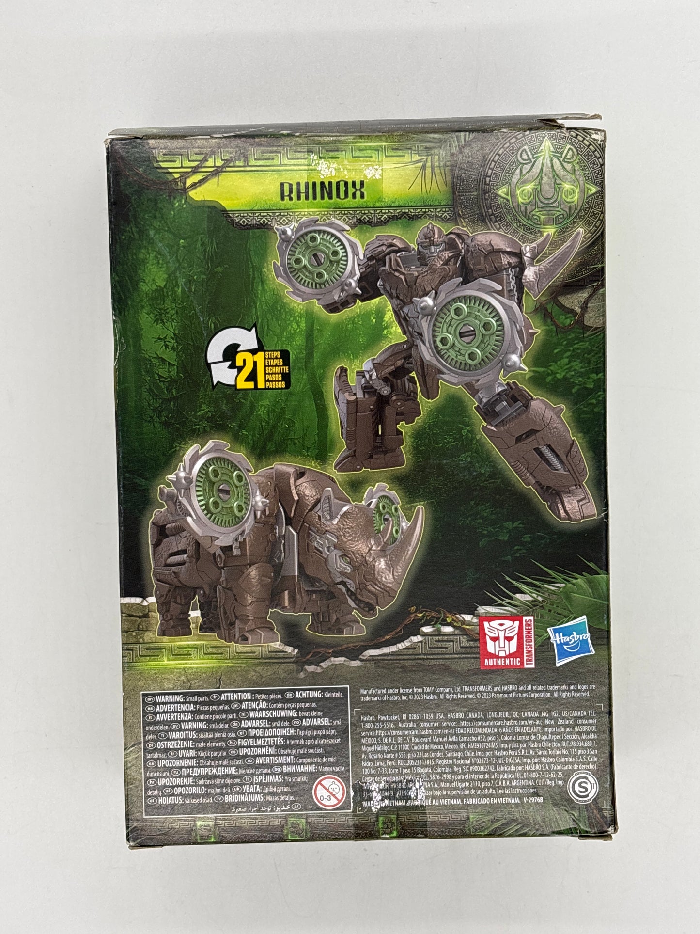 Auction Lot 115: Transformers Rise of the Beasts Rhinox Figure 2