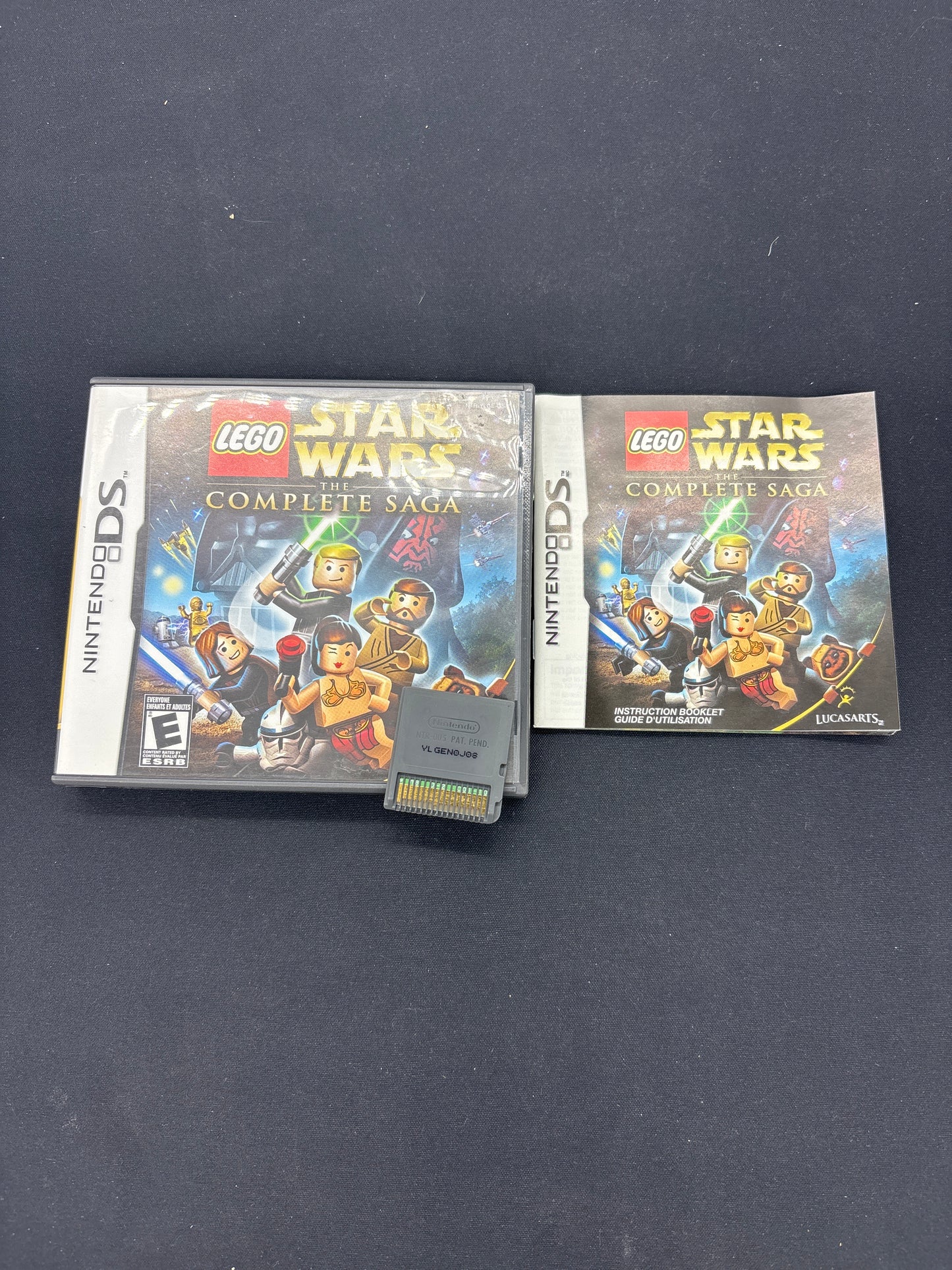 Auction Lot 59: Lego Star Wars The Complete Saga Video Game Nintendo DS CIB