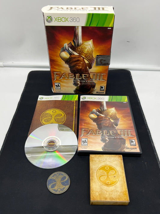 Auction Lot 14: XBOX 360 Video Game Fable 3 Limited Collector's Edition Complete
