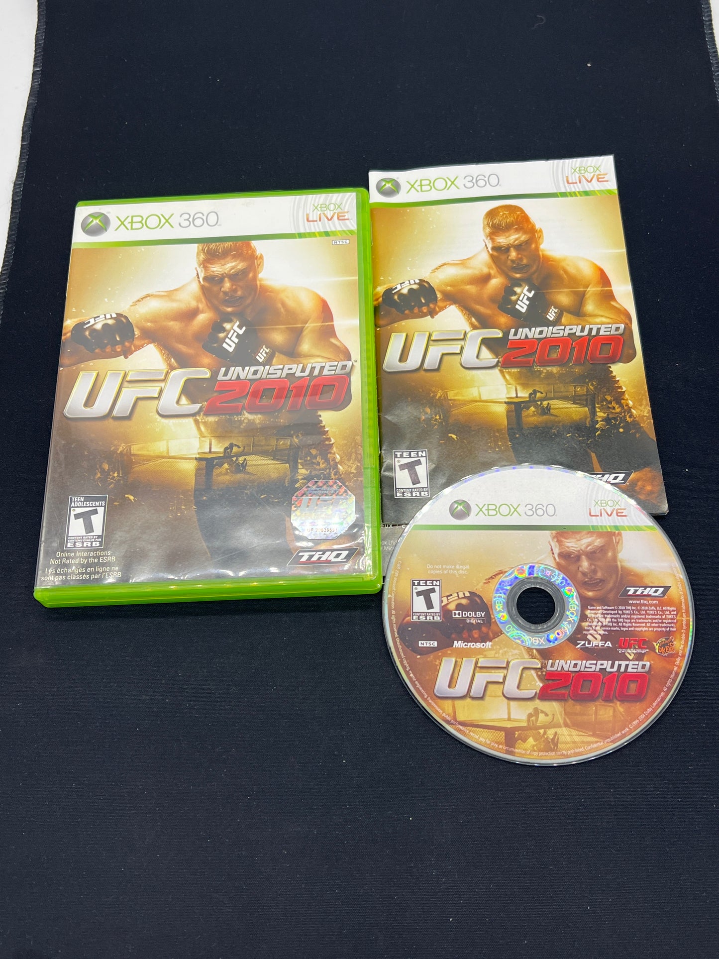 Auction Lot 101: XBOX 360 UFC Undisputed 2010 CIB