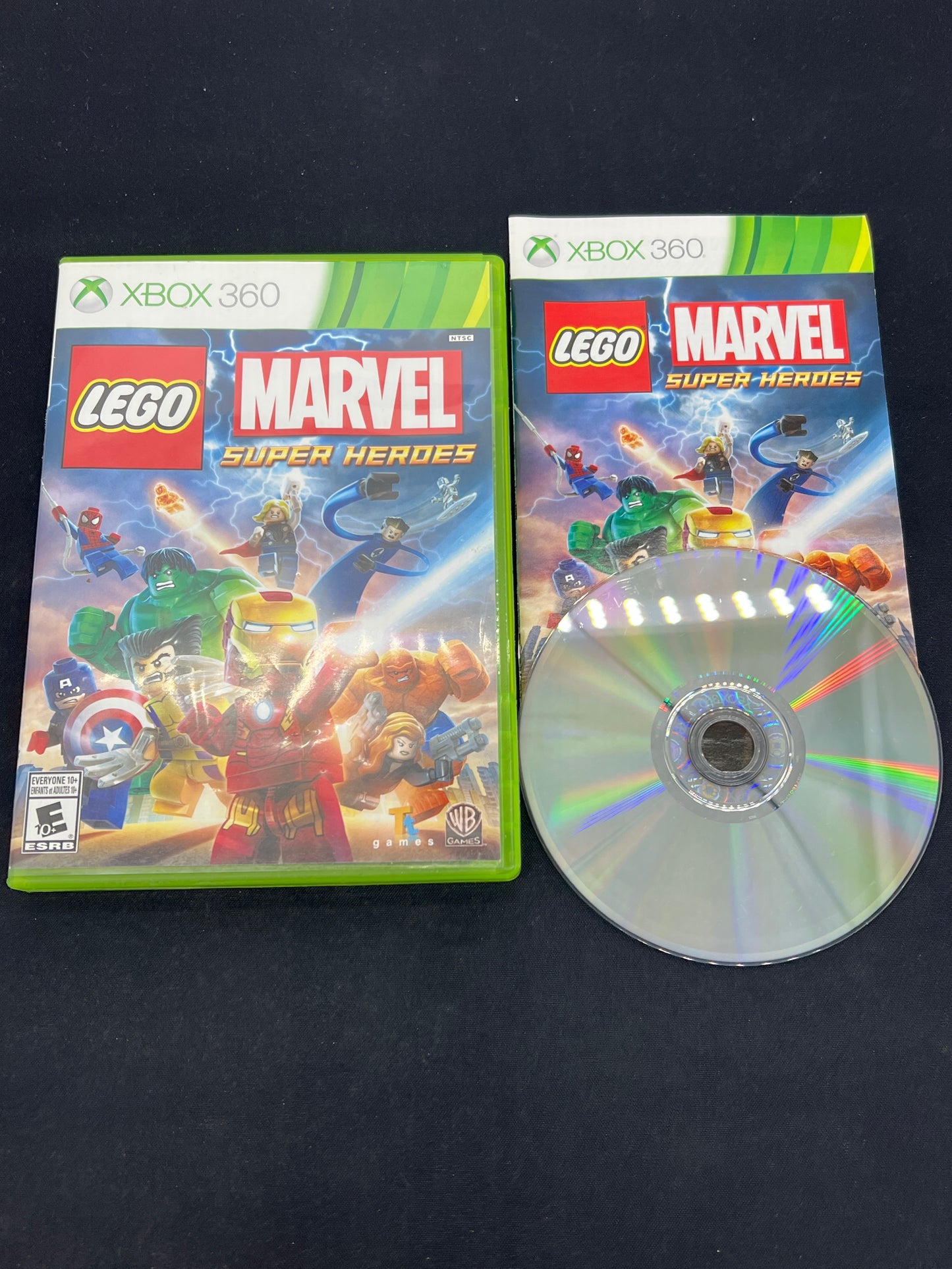 Auction Lot 137: XBOX 360 Video Game Lego Marvel Super Heroes CIB