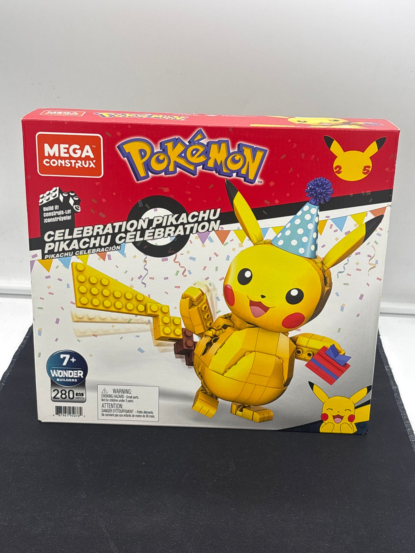 Auction Lot 79: Mega Construx Pokemon Celebration Pikachu Sealed
