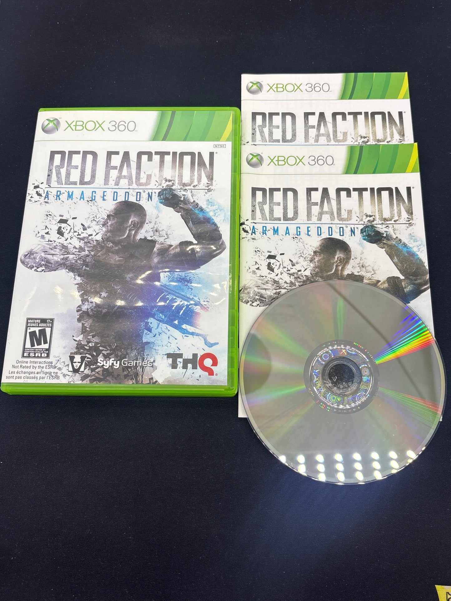 Auction Lot 171: XBOX 360 Video Game Red Faction Armageddon CIB