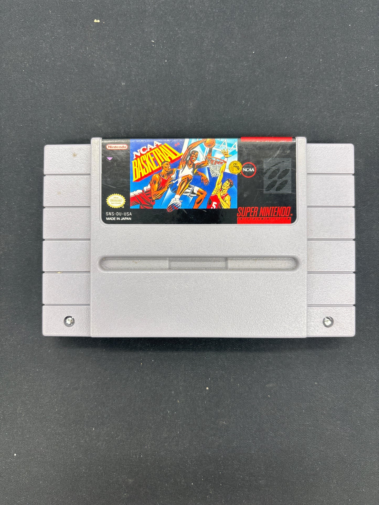 Auction Lot 95: SNES Video Game NCAA Basketball Loose