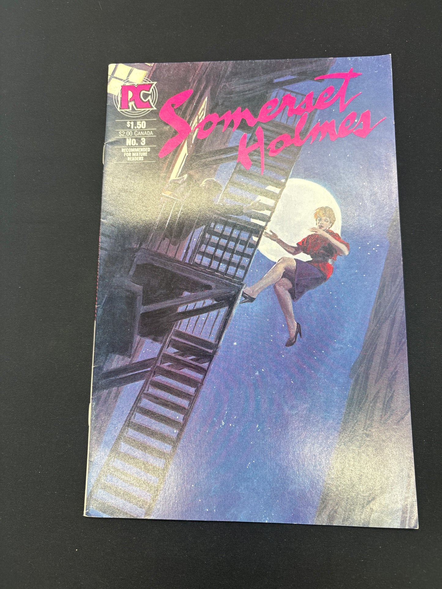 Auction Lot 95: PC Comics Somerset Holmes Issue 3 Comic Book