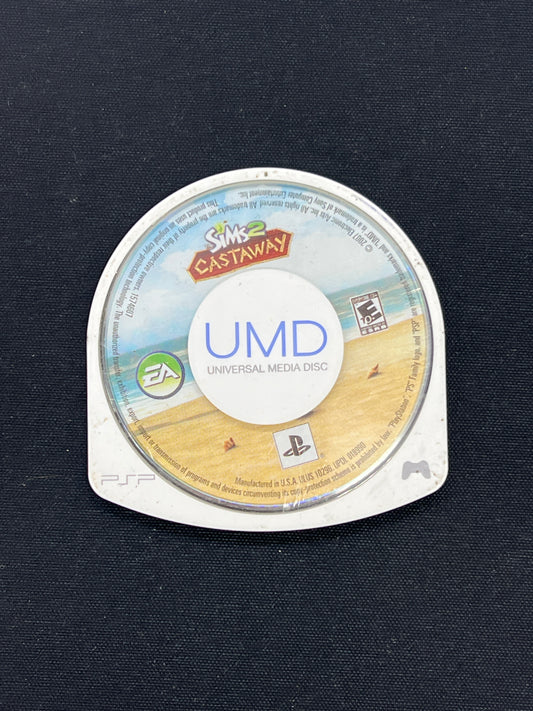 Auction Lot 343: PSP UMD Videos Sims 2 Castaway Disc Only