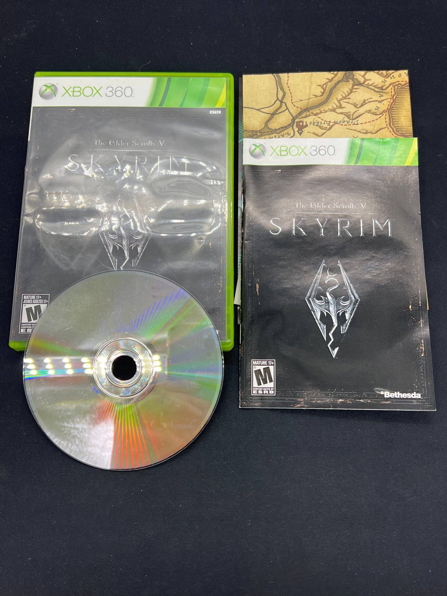 Auction Lot 71: XBOX 360 Elder Scrolls V: Skyrim CIB