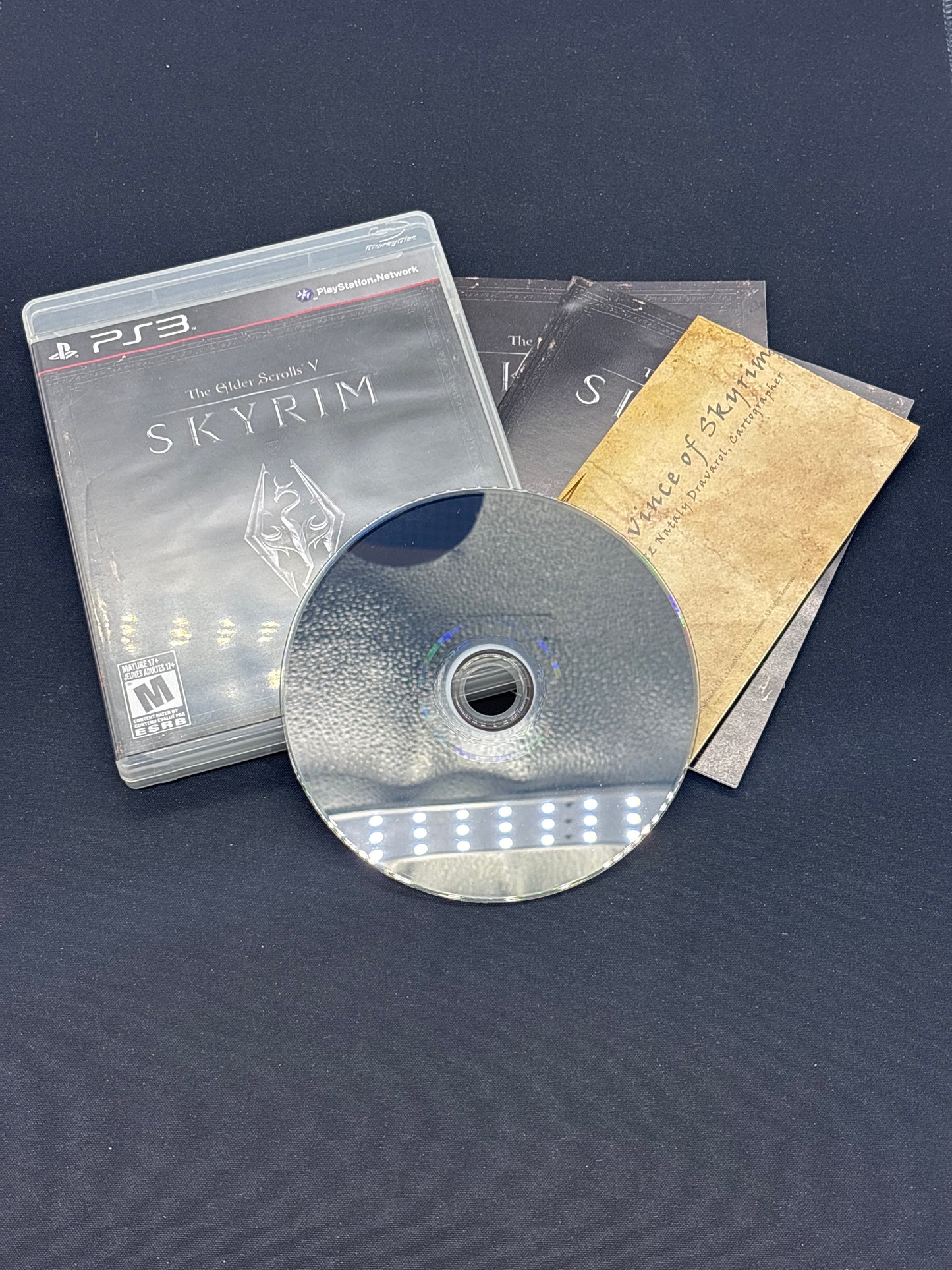 Auction Lot 142: PlayStation 3 Elder Scrolls Skyrim Video Game CIB