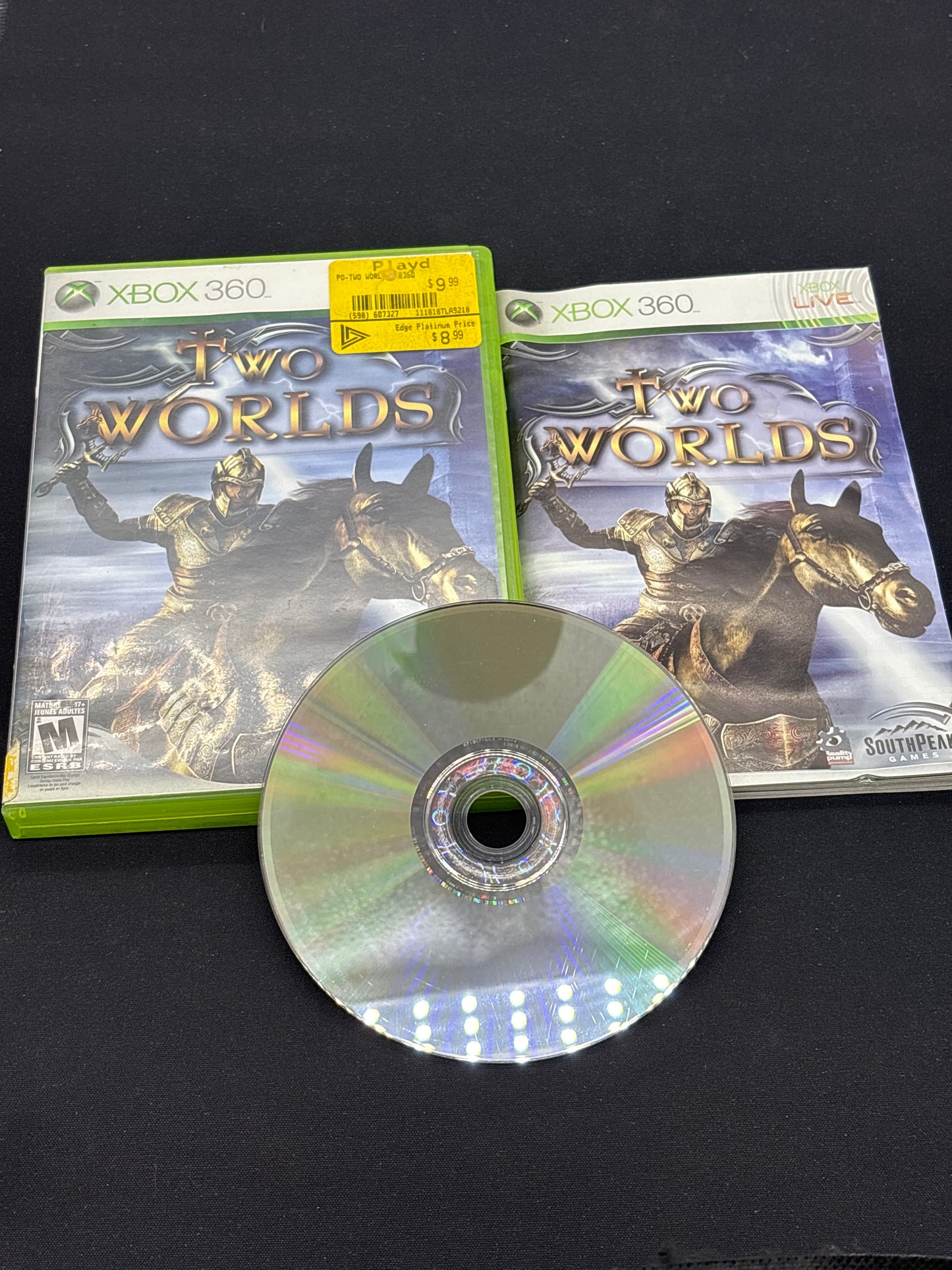 Auction Lot 183: XBOX 360 Two Worlds Complete with Case & Disc
