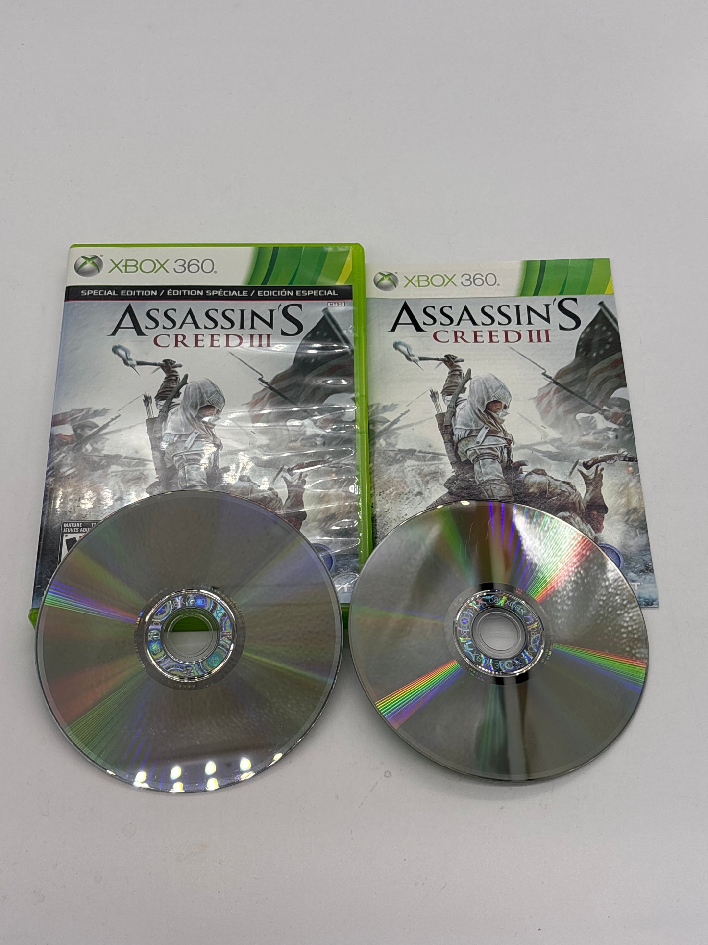 Auction Lot 168: Assassin’s Creed 3 Video Game XBOX 360 CIB