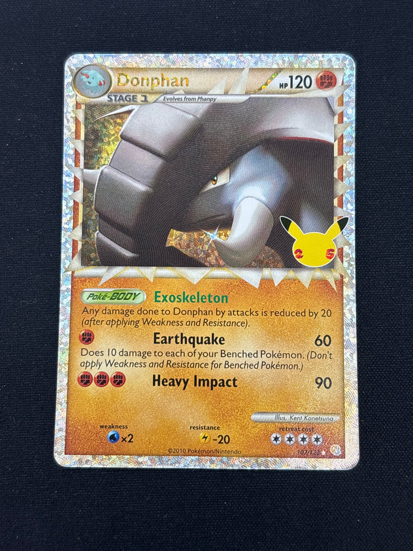 Auction Lot 274: Donphan Celebrations Card Conditions Vary
