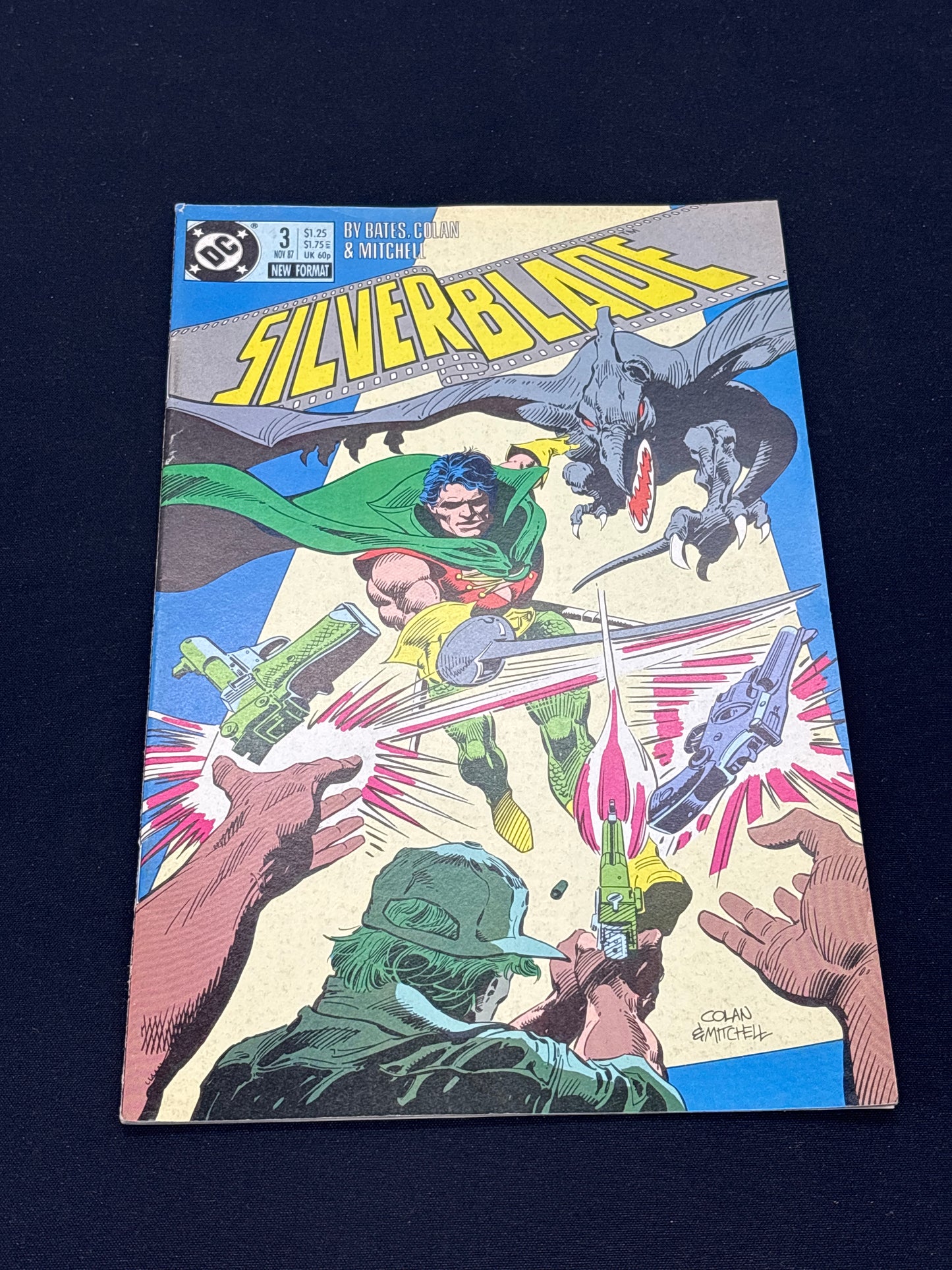 Auction Lot 70: DC Comics Silverblade Issue 3 November 1987 Comic Book