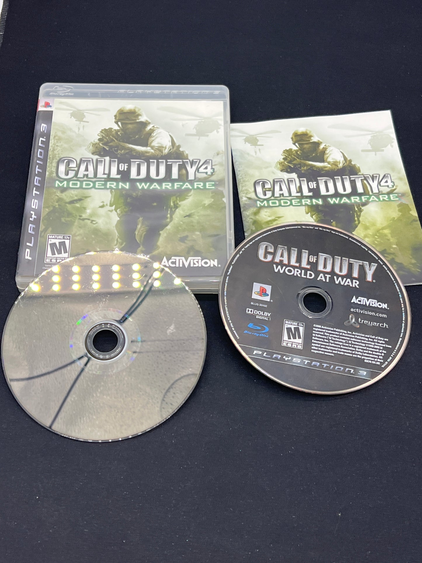 Auction Lot 216: Playstation3 Call of Duty 4 Modern Warfare CIB