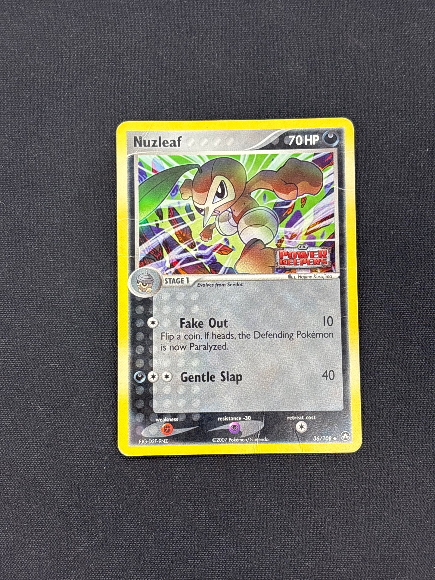 Auction Lot 70: Nuzleaf Stamped Reverse Holo Card Conditions Vary