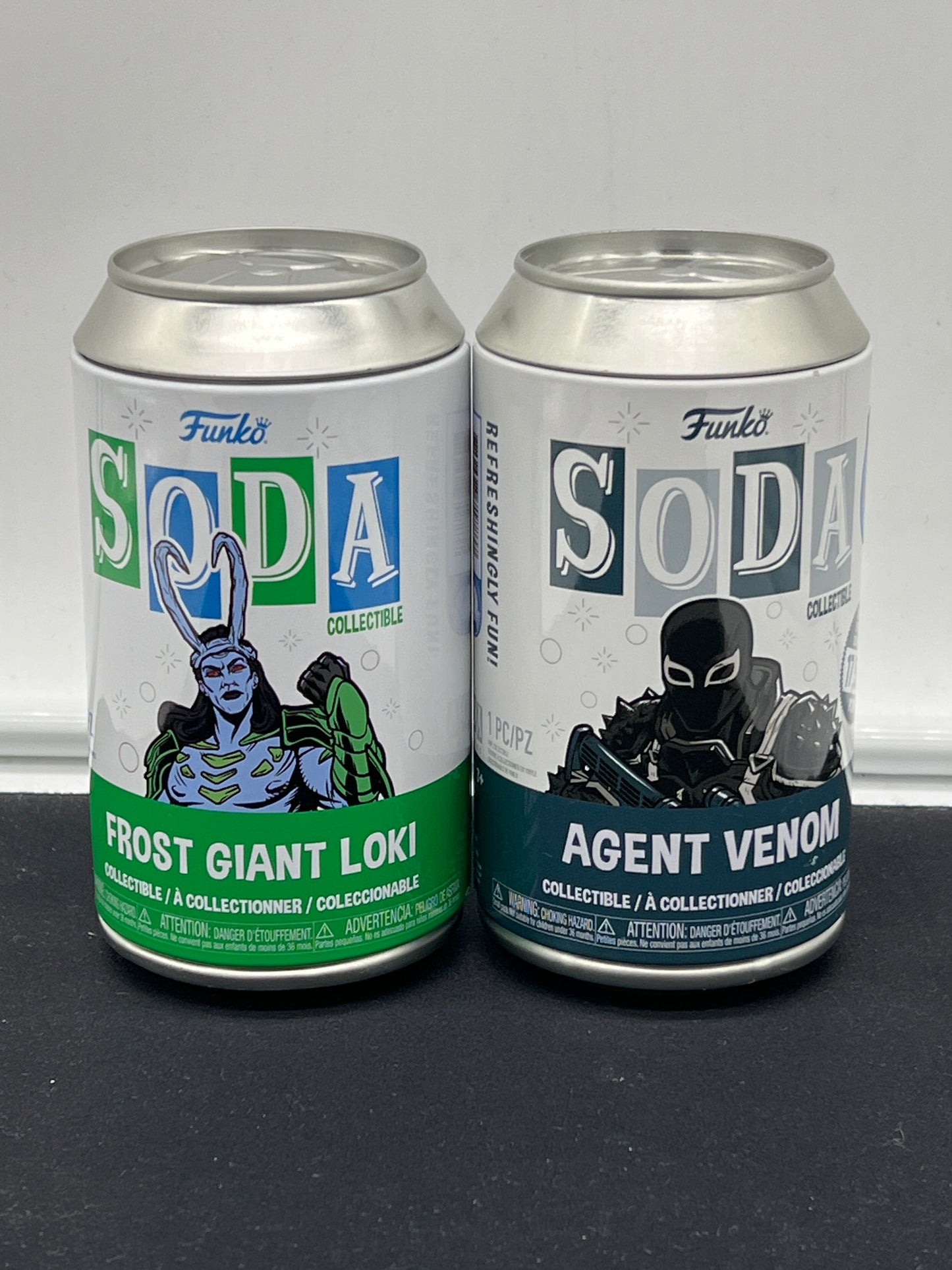 Auction Lot 50: Funko Soda Lot of 2 Frost Giant Loki & Agent Venom