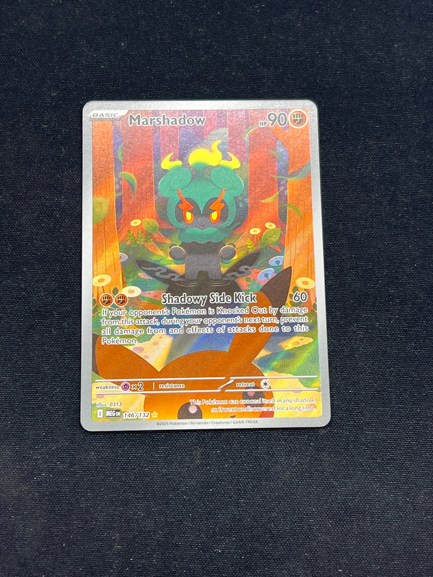 Auction Lot 434: Pokemon Cards Marshadow (With Pikachu) Mega Evolutions Illustration Rare Condition Vary