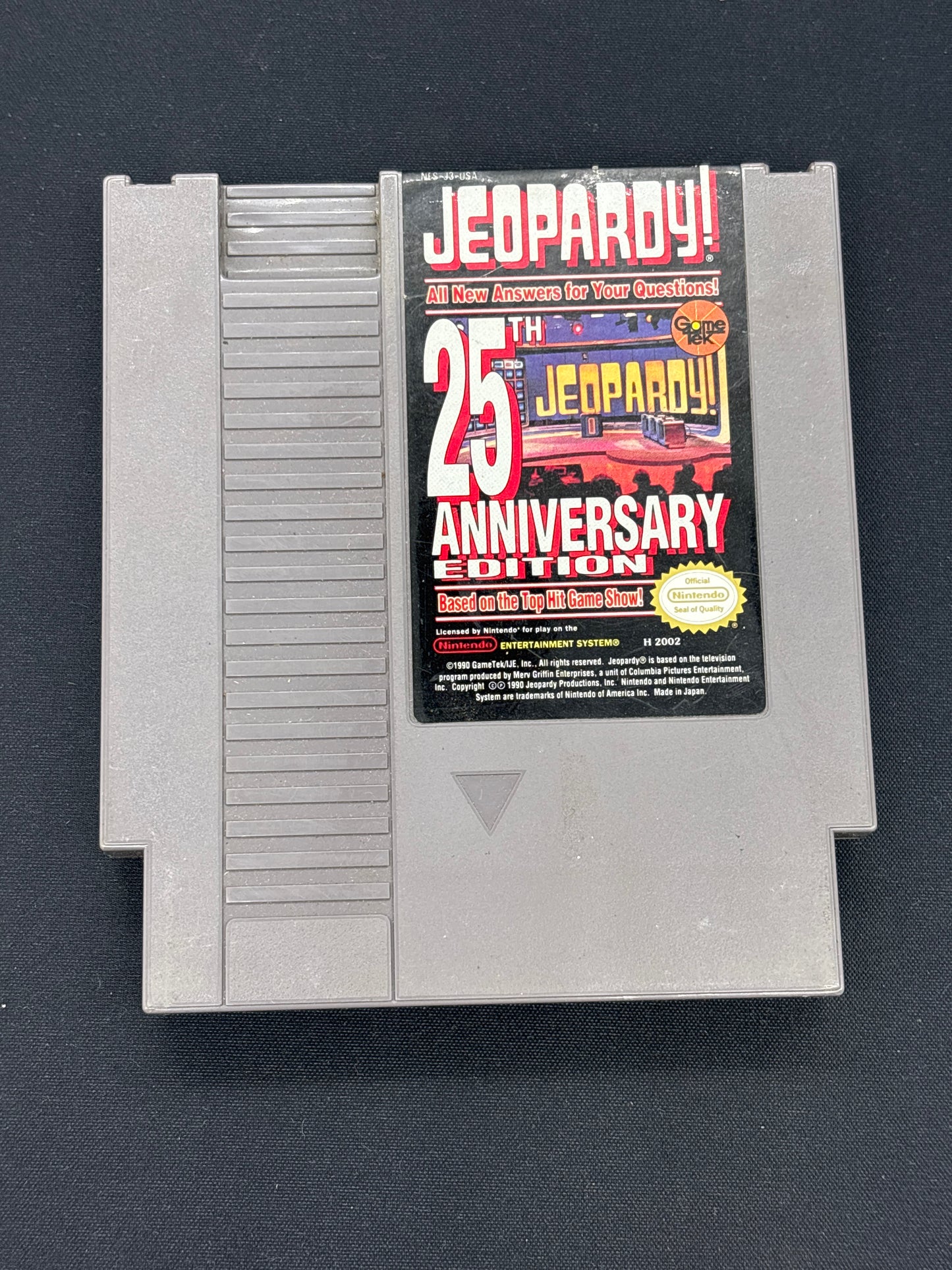 Auction Lot 207: NES Jeopardy Game Cartridge