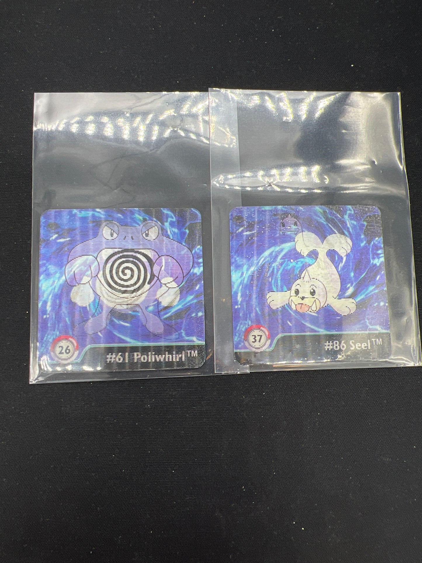 Auction Lot 21: Pokemon Stickers Lenticular Lot 2