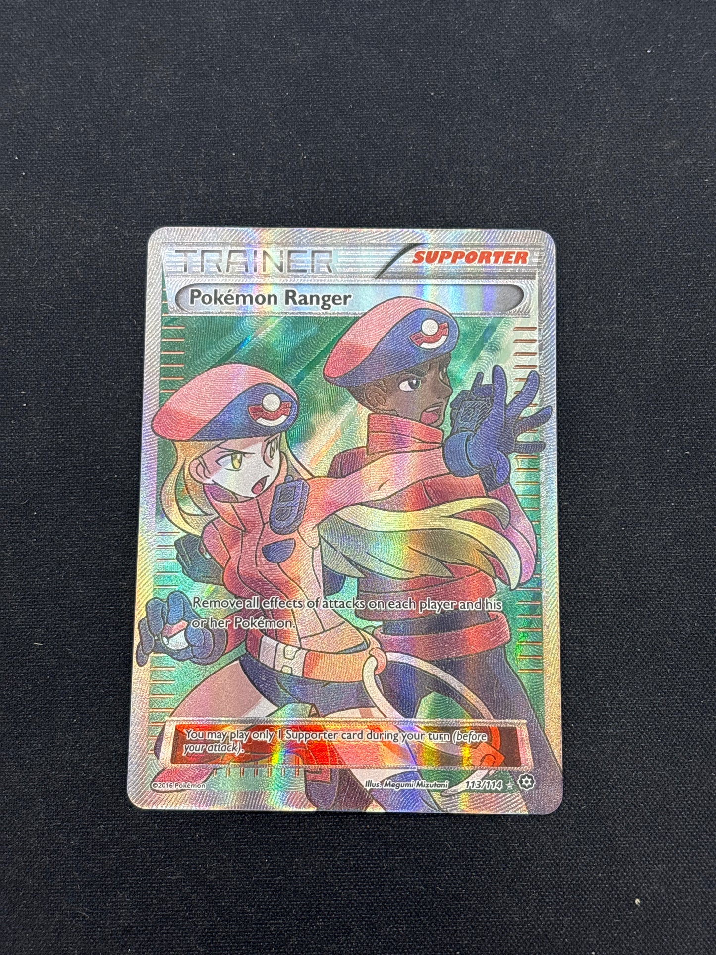 Auction Lot 10: Pokemon Cards Pokemon Ranger Full Art Condition Vary