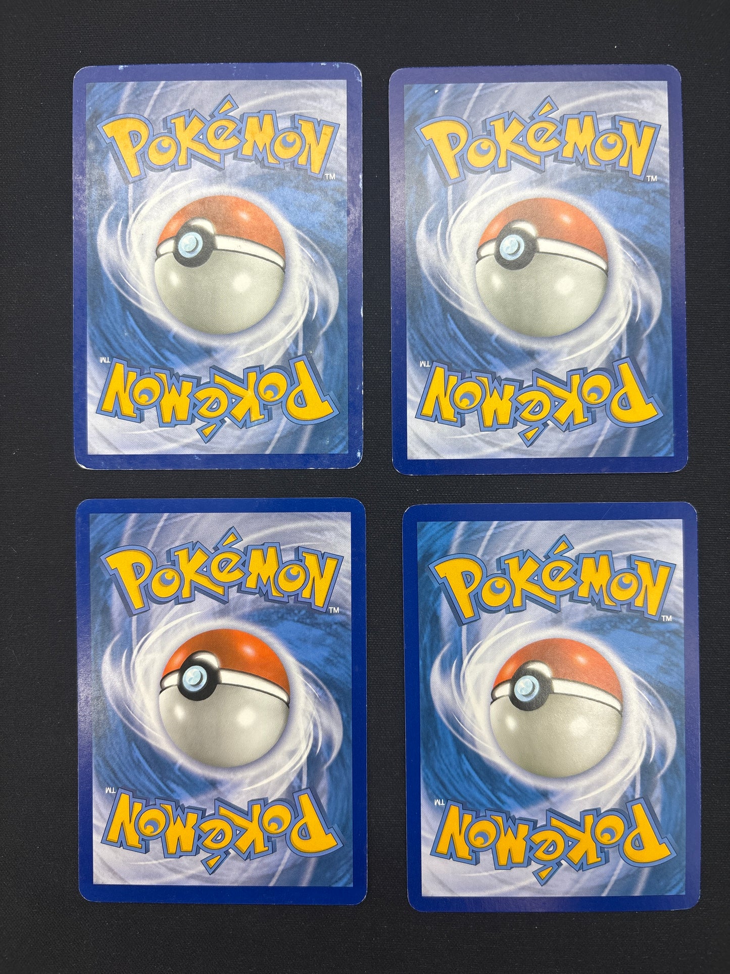Auction Lot 356: Pokemon Cards Lot of 4 Assorted Mid Era Water Types Conditions Vary