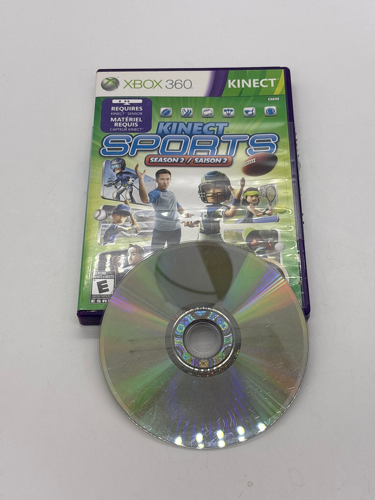 Auction Lot 179: Kinect Sports Season 2 Video Game XBOX 360