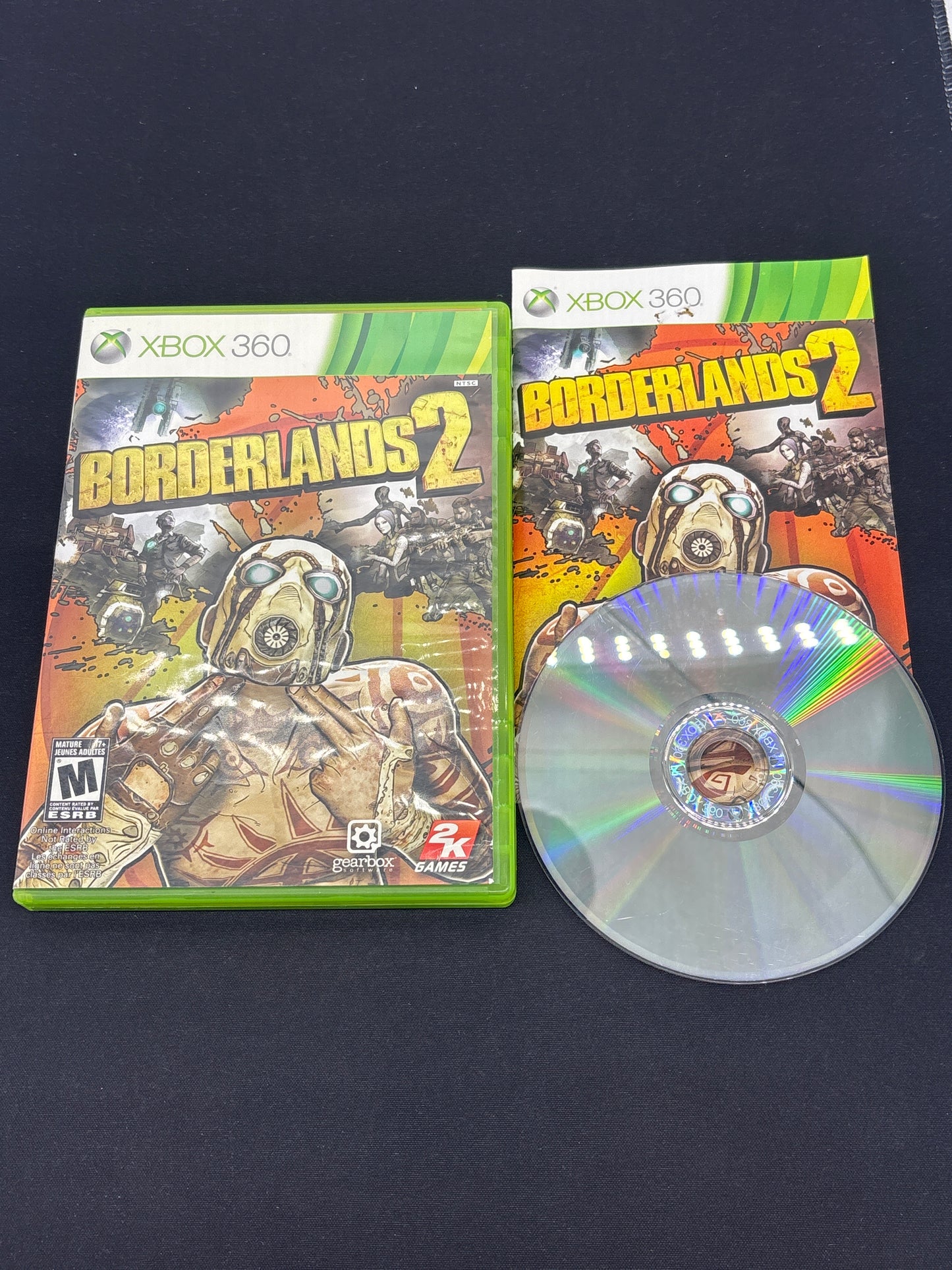 Auction Lot 210: XBOX 360 Video Game Lot of 4 Boderlands Boderlands Double Game Add On Pack Boderlands 2 The Pre-Sequel