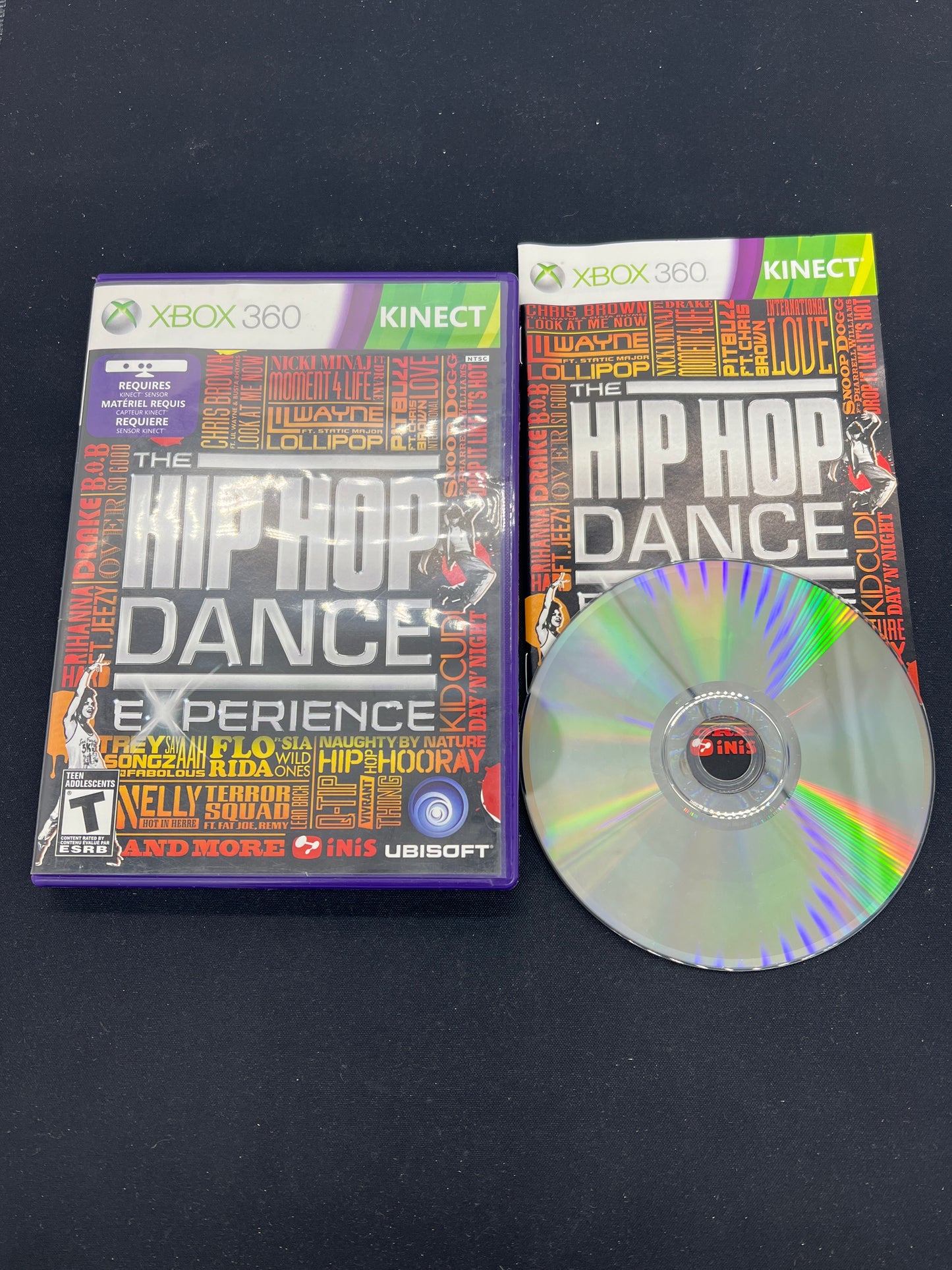 Auction Lot 56: XBOX 360 Video Game Hip Hop Dance Experience CIB