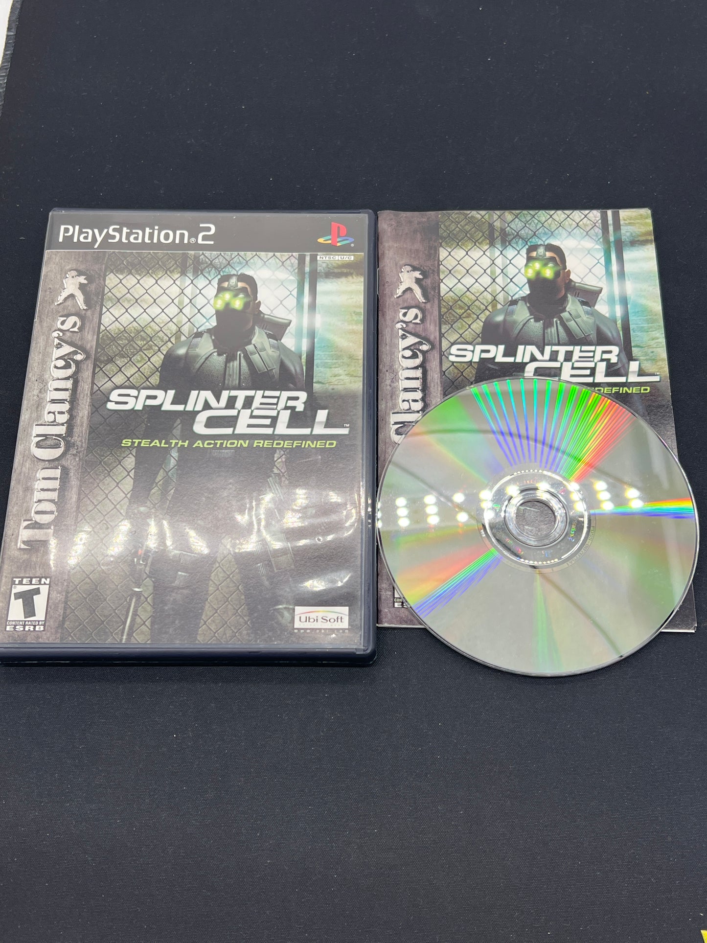 Auction Lot 192: Playstation 2 Video Game Splinter Cell CIB