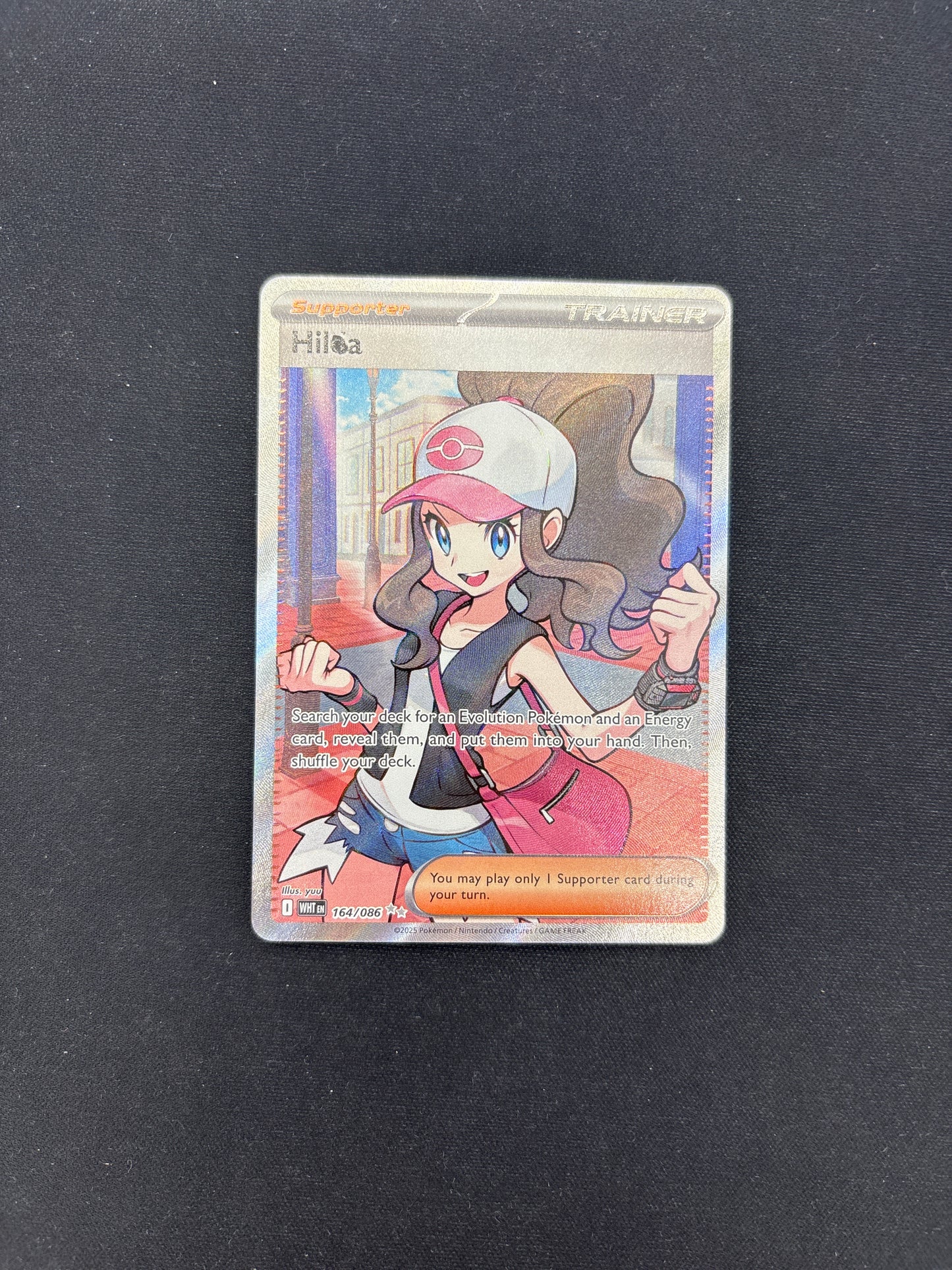 Auction Lot 364: Pokemon Cards Hilda Full Art Trainer Condition Vary