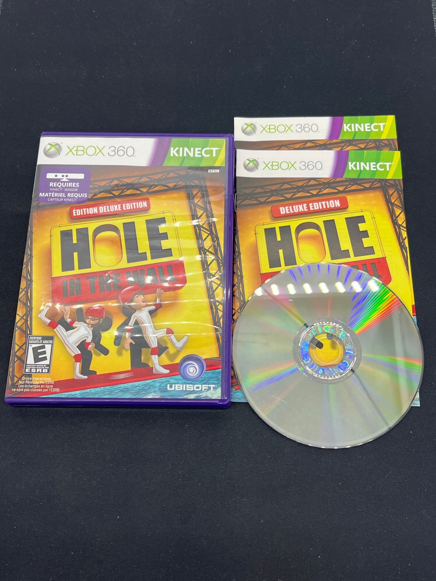 Auction Lot 203: XBOX 360 Video Game Hole in the Wall Deluxe Edition CIB